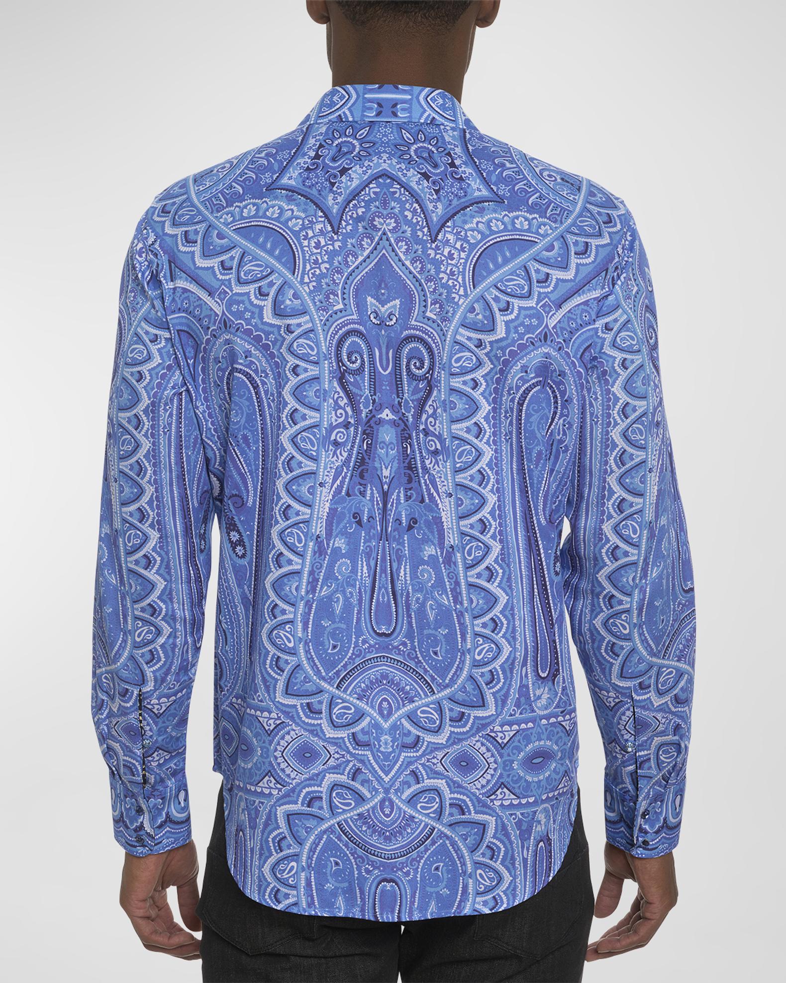 Robert Graham Men's Singing The Blues Limited Edition Sport Shirt ...