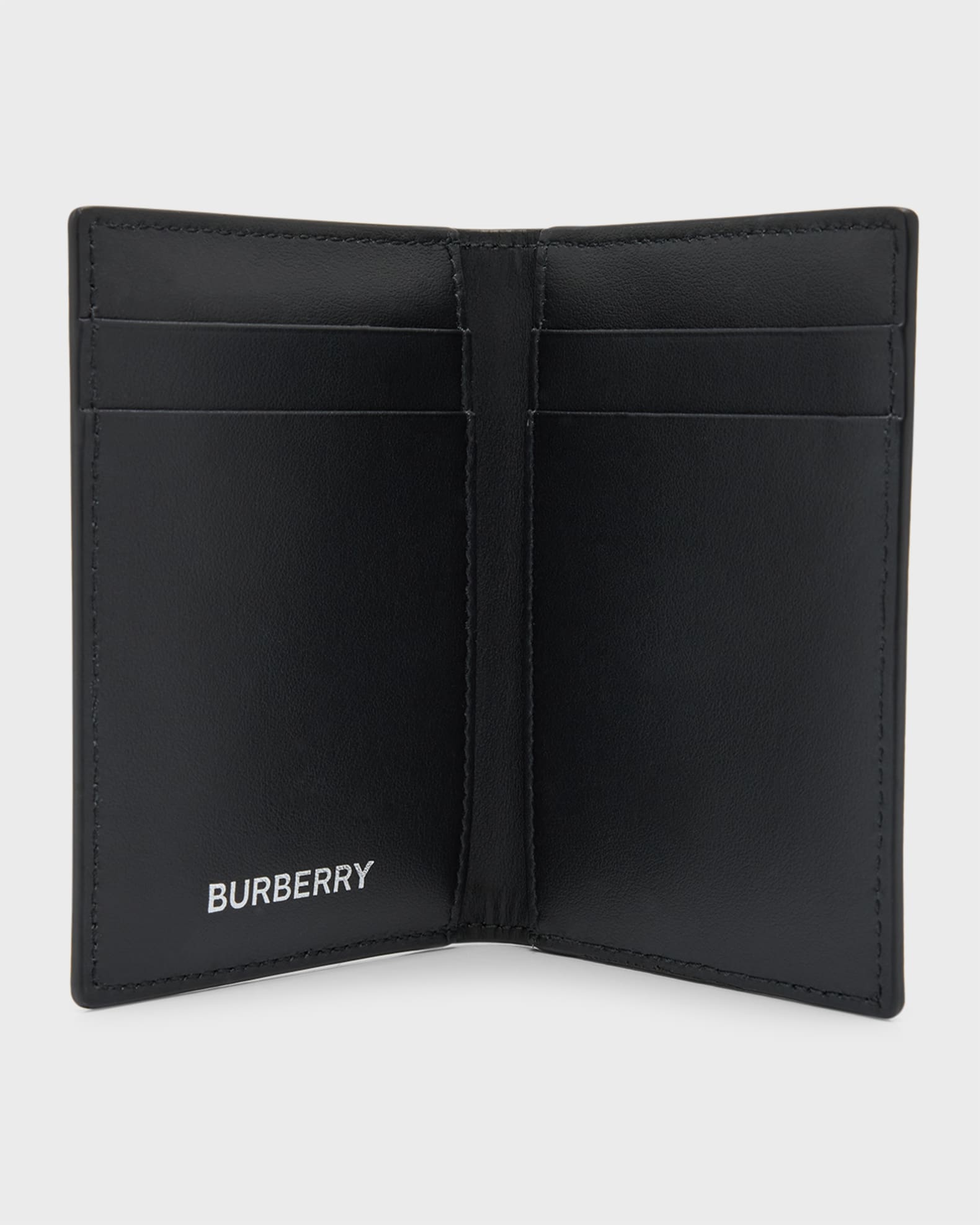 Burberry card holder mens clearance