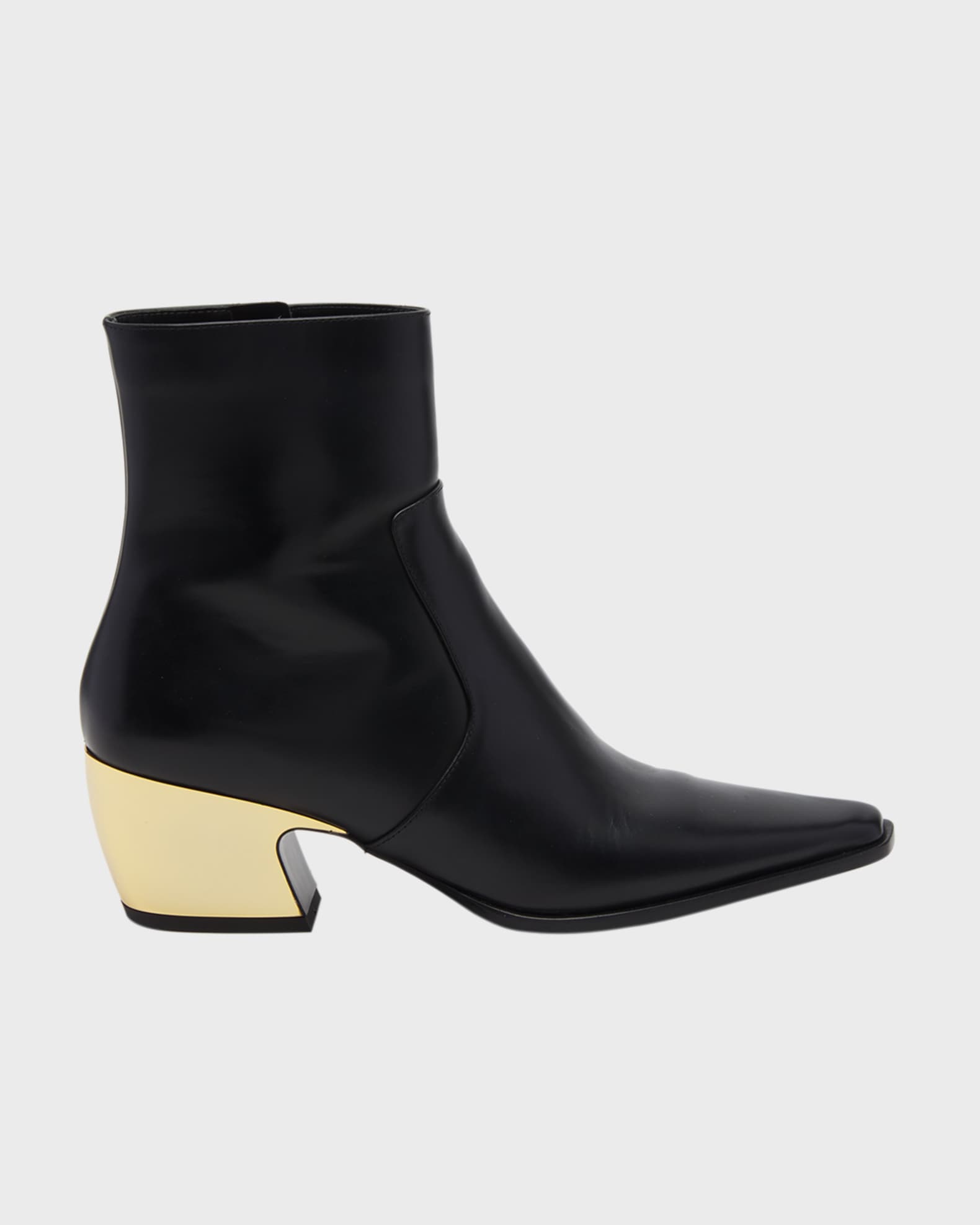 Tortoiseshell heel ankle sales boots