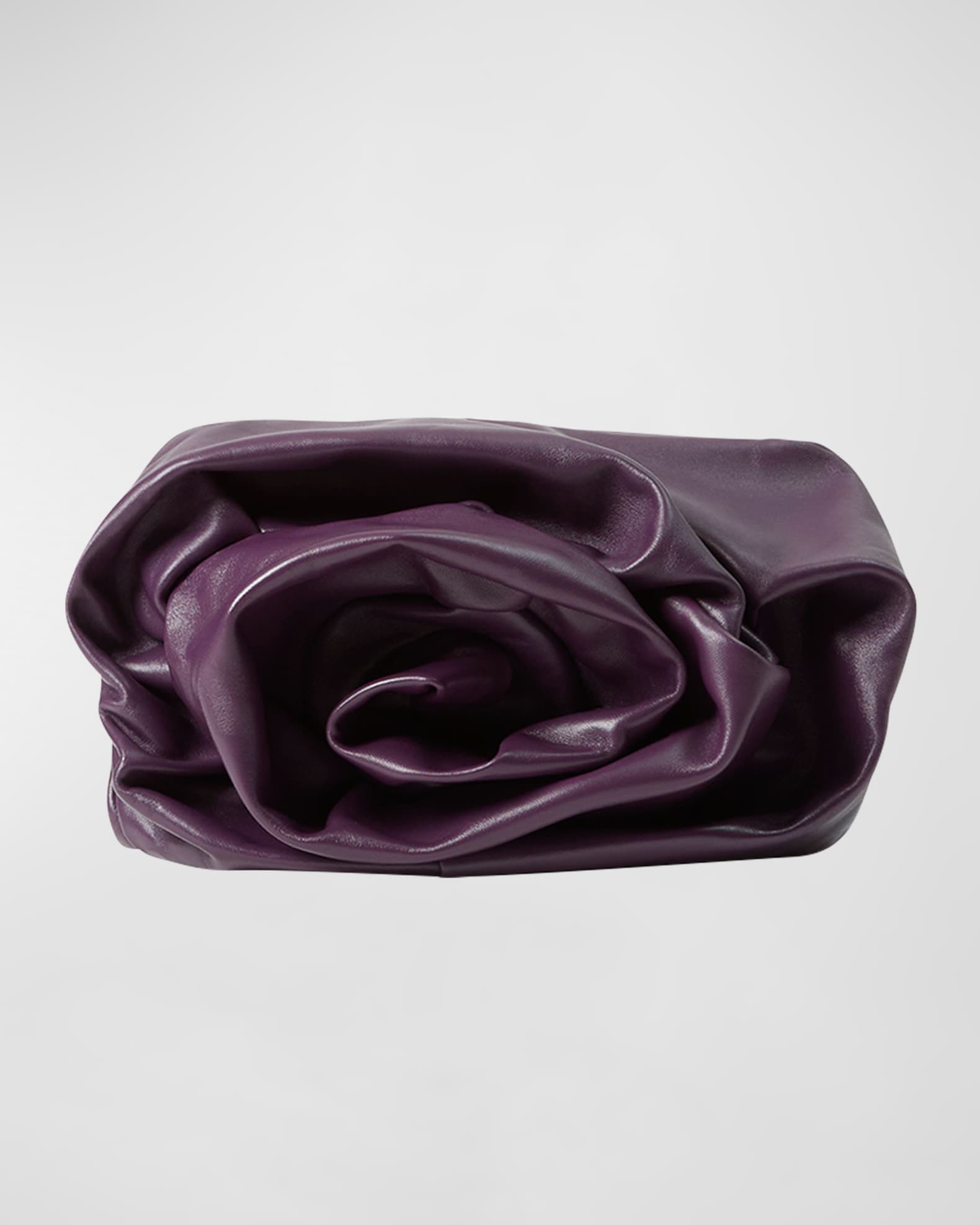 Burberry rose-print silk scarf - Purple