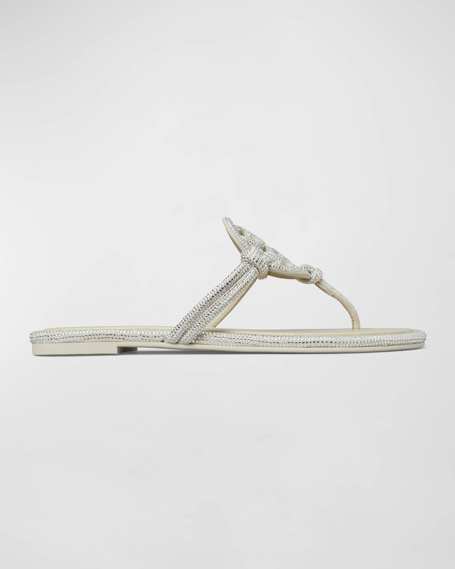 Tory Burch Capri Medallion Flip Flop Sandals