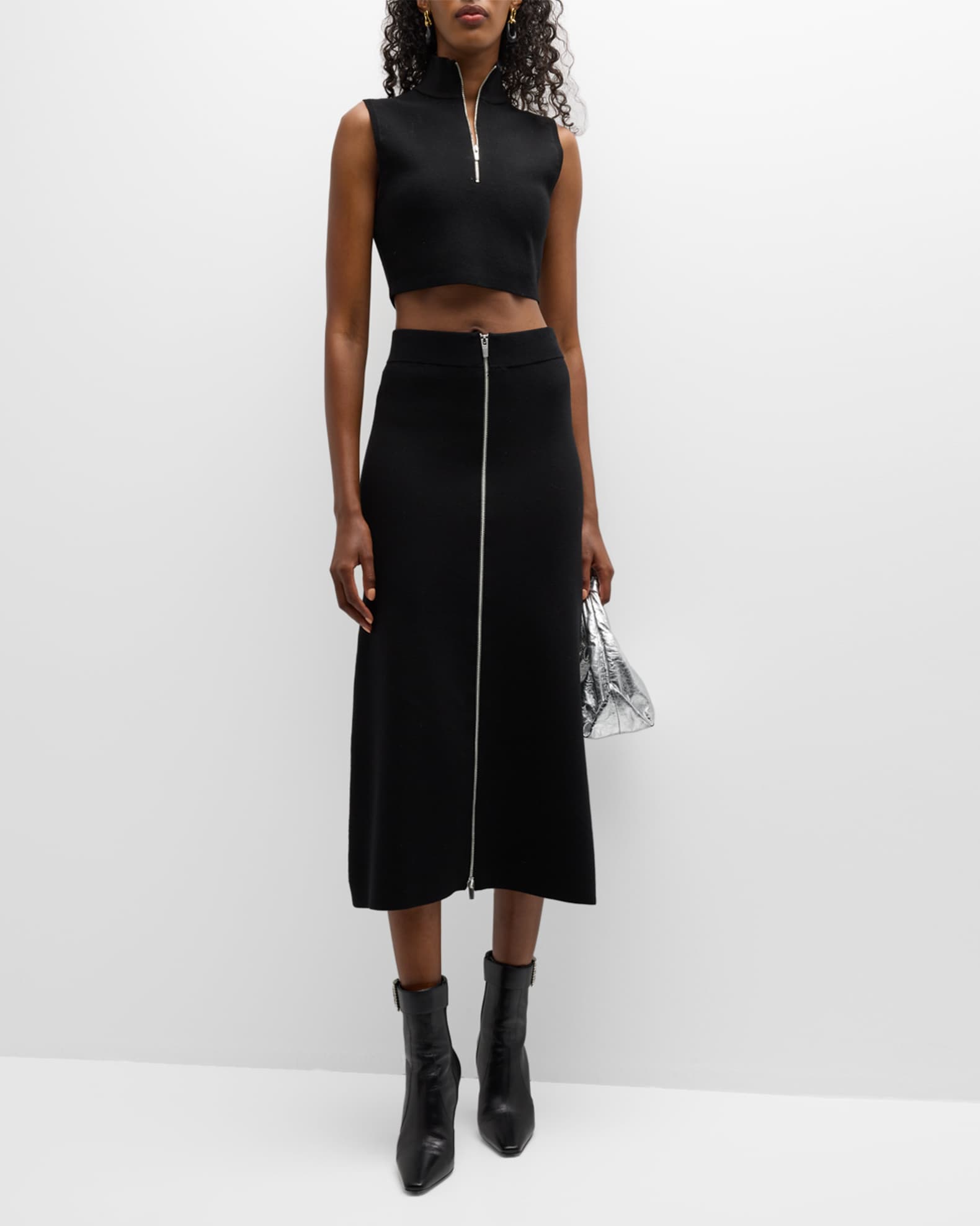 Zip front hot sale