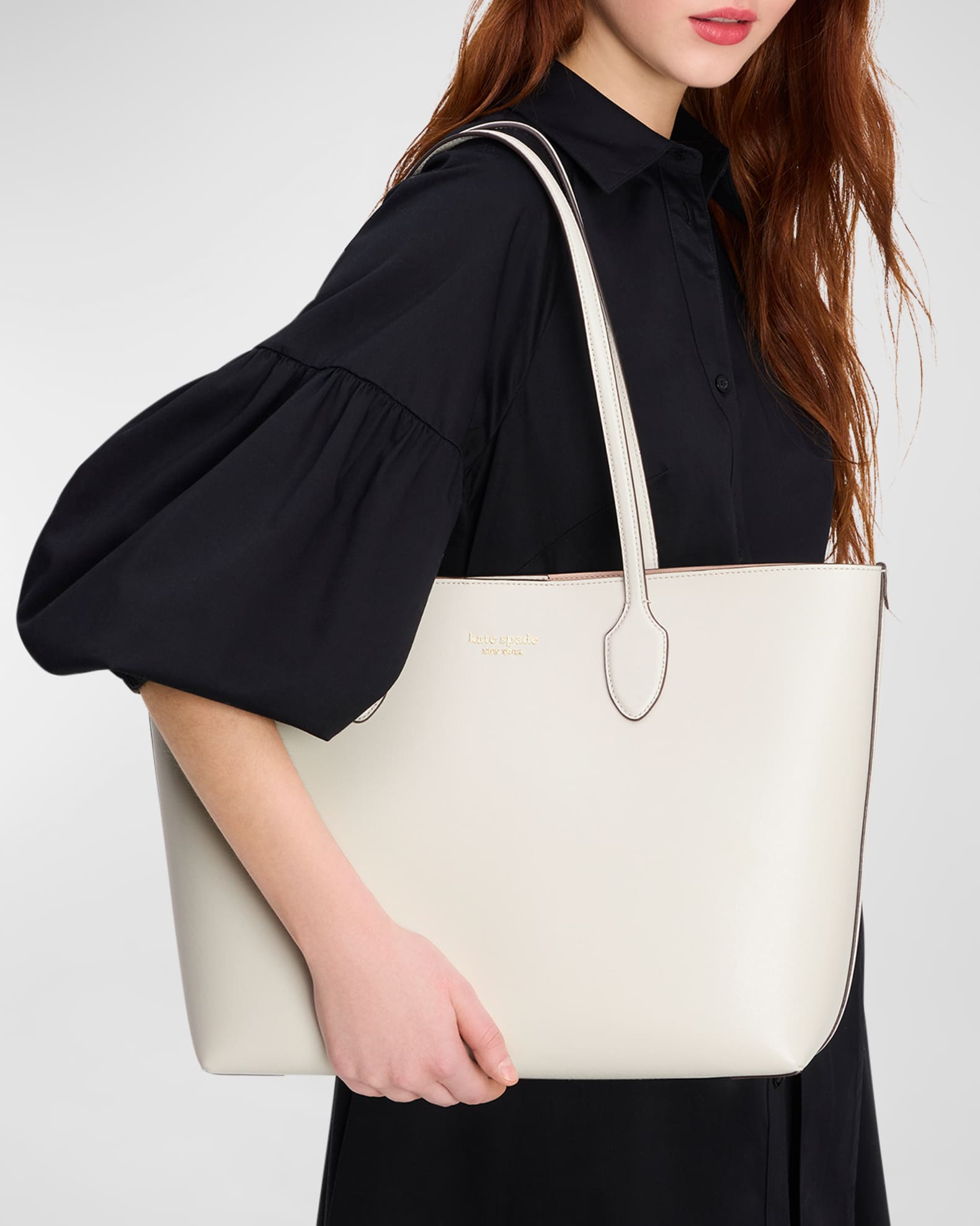 kate spade new york bleecker large saffiano leather tote bag Neiman Marcus