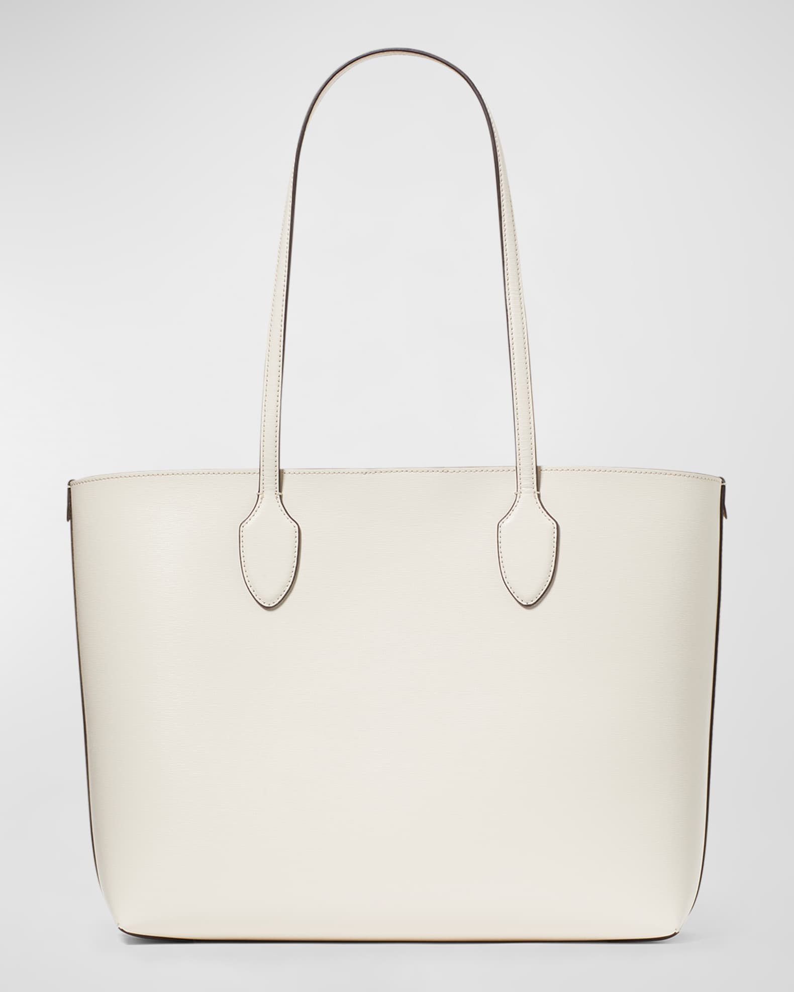 Kate Spade New York Large Bleecker Leather Tote Parchment