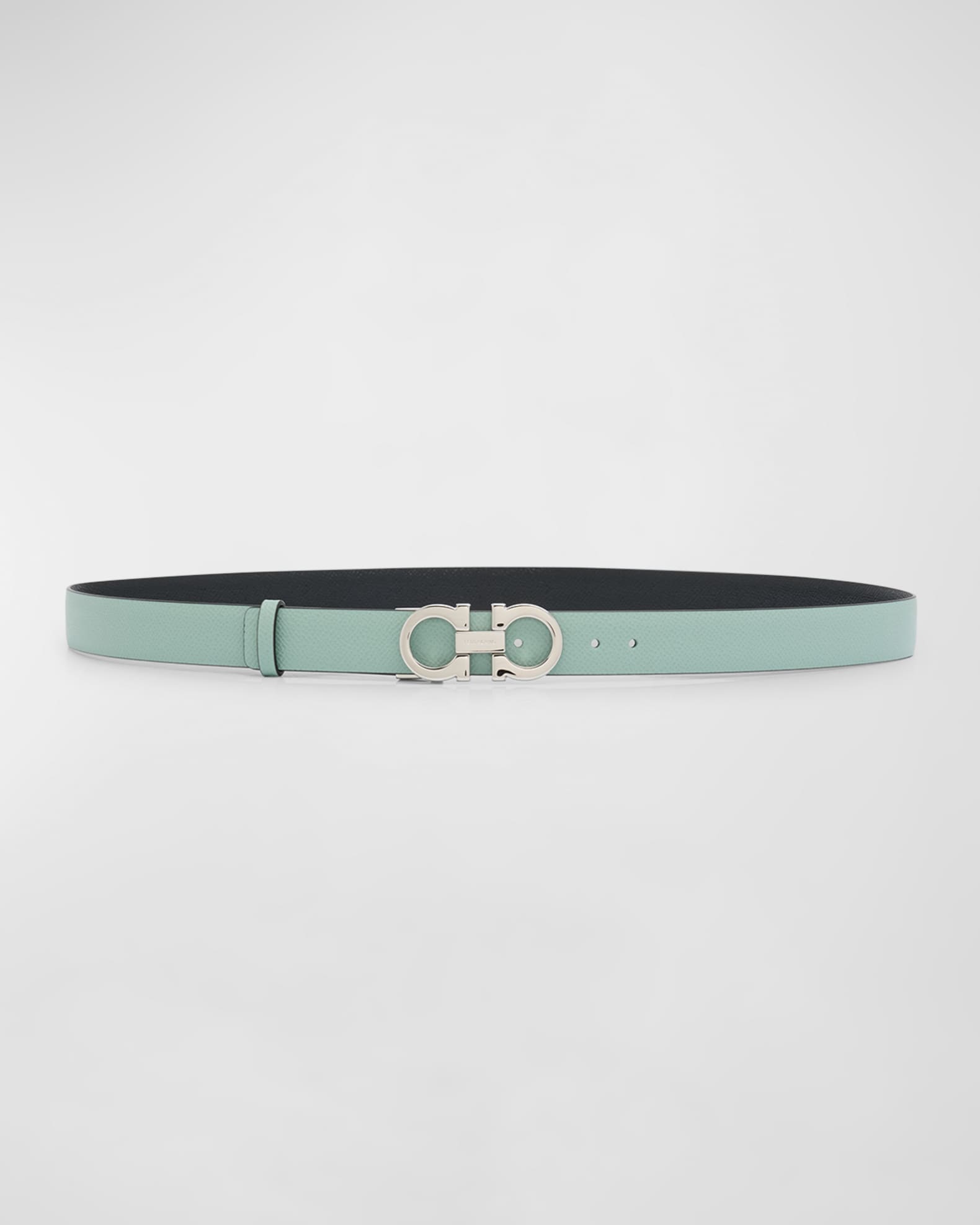 Ferragamo Gancini buckle belt - Green