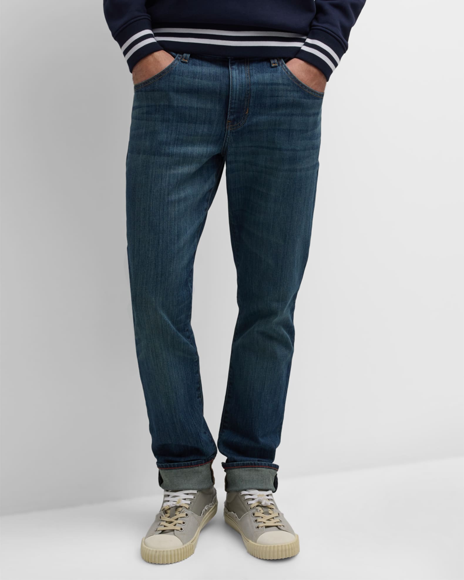Raleigh Workshop Men's Jones Straight-Leg Jeans | Neiman Marcus