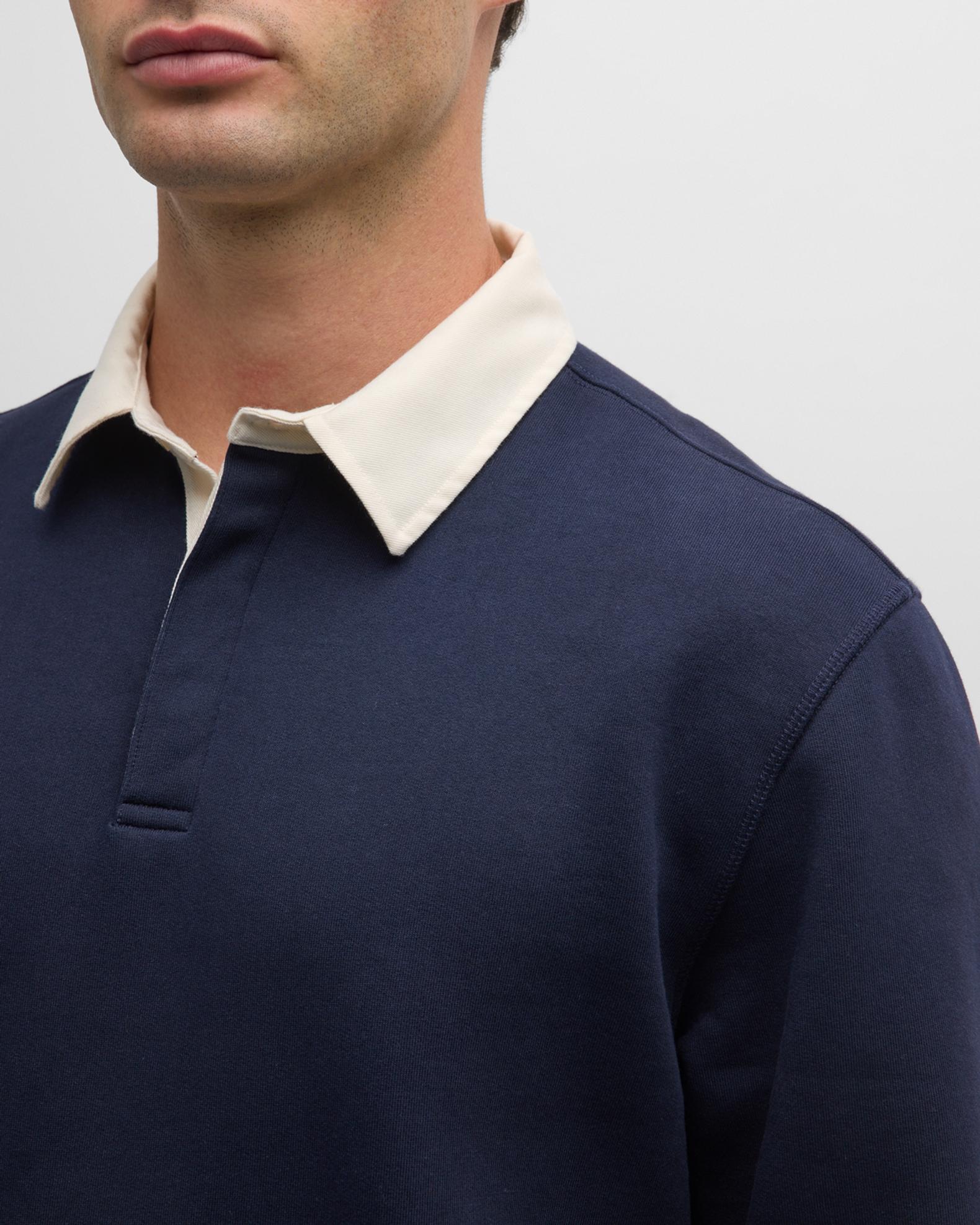 Raleigh Workshop Men's Cotton Rugby Sweatshirt | Neiman Marcus