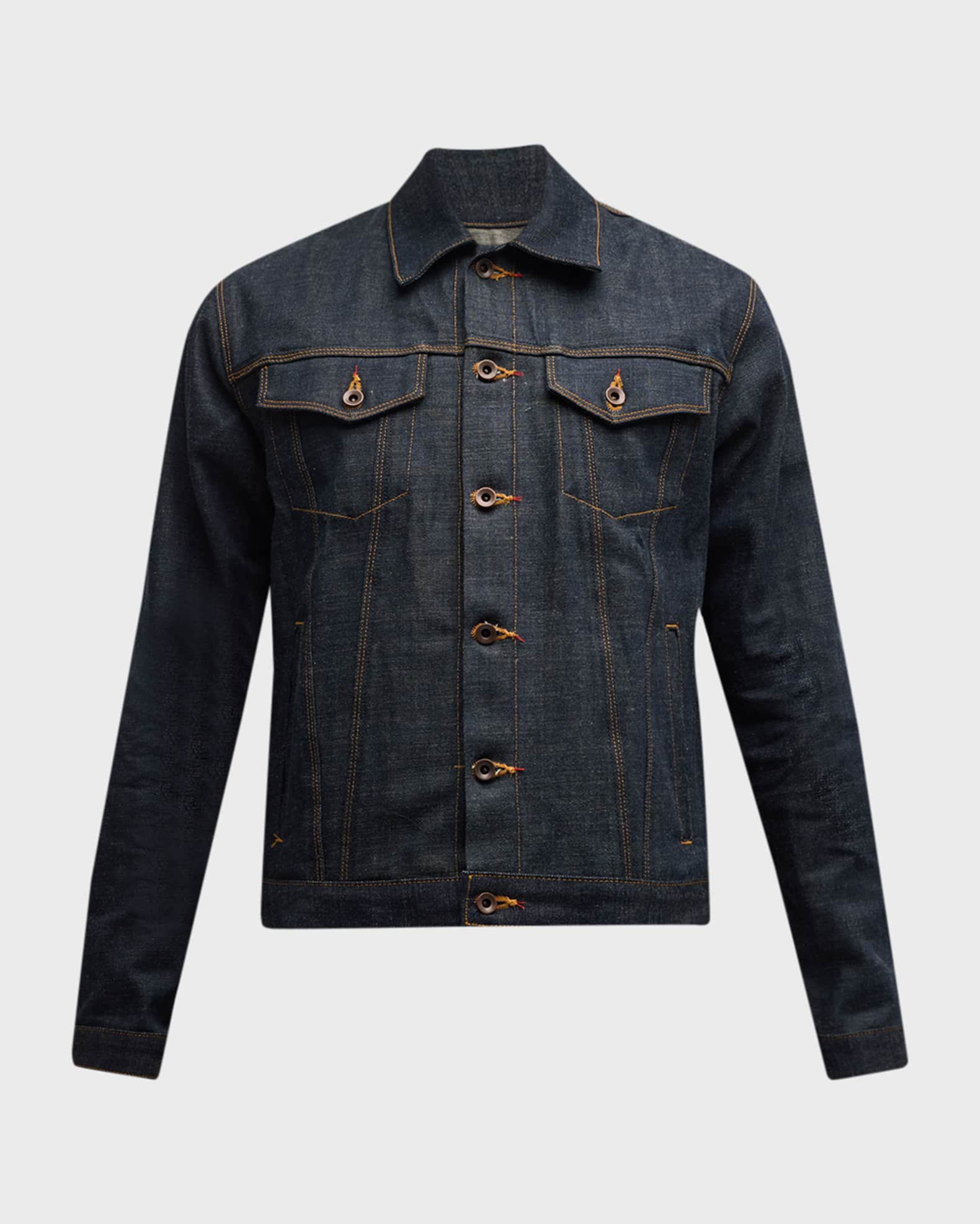 Neiman marcus jean jacket outlet
