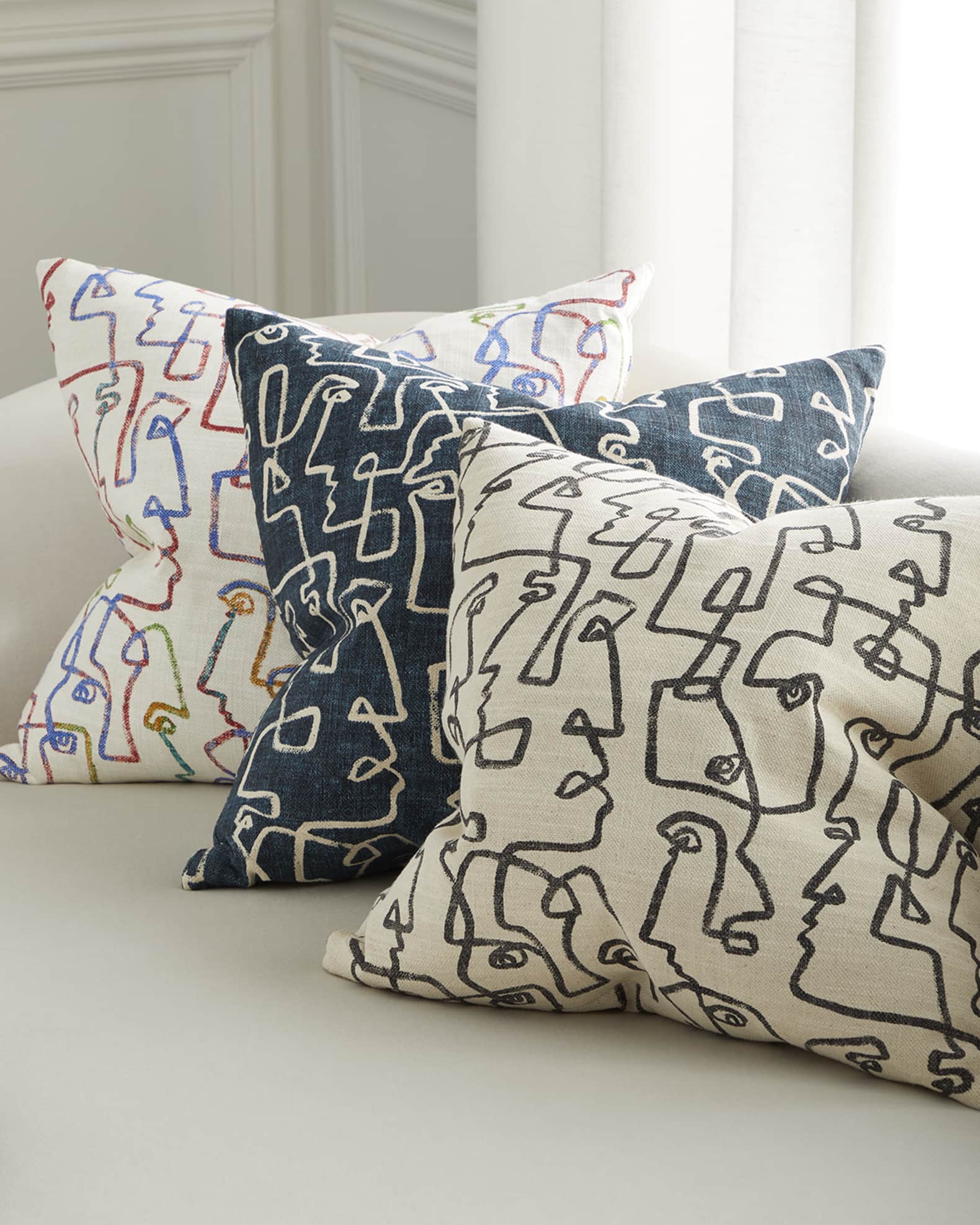 Mannequin Decorative Pillow, 22" 0