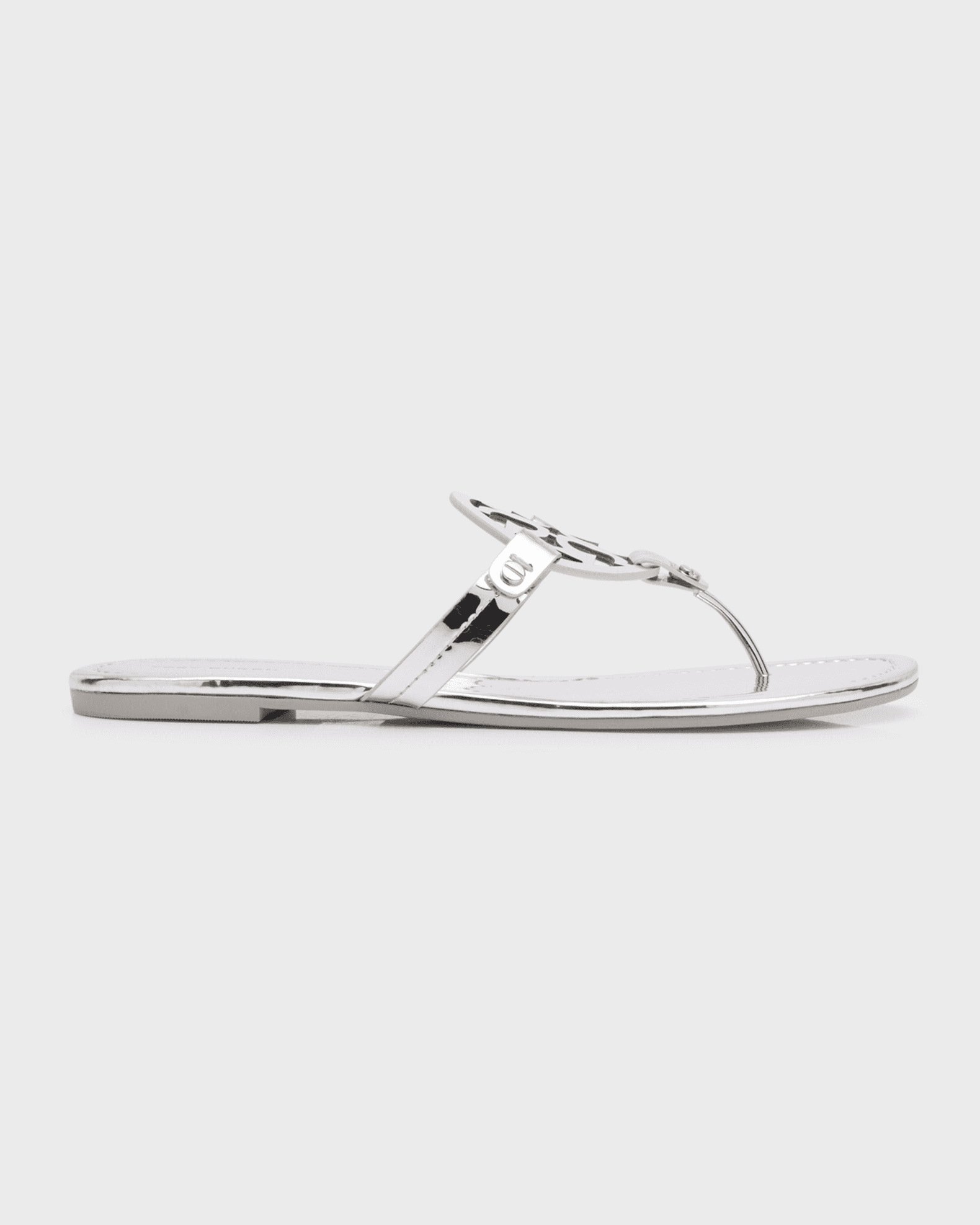 Miller Metallic Logo Thong Sandals 0