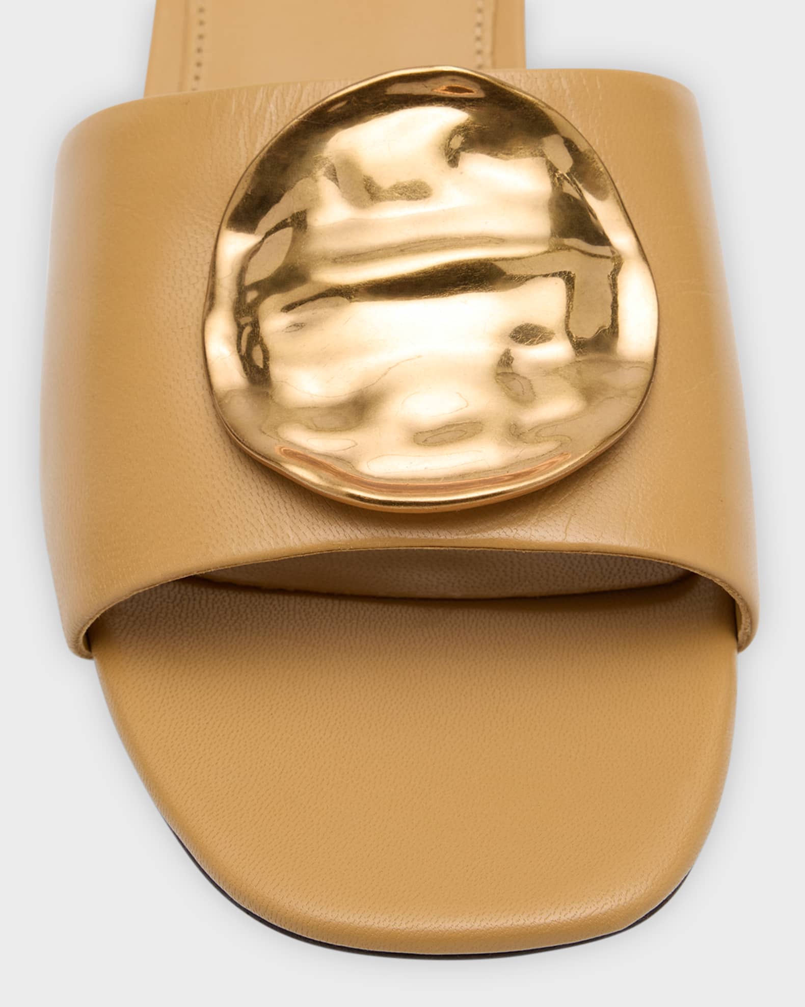 Patos disk metallic sandal online