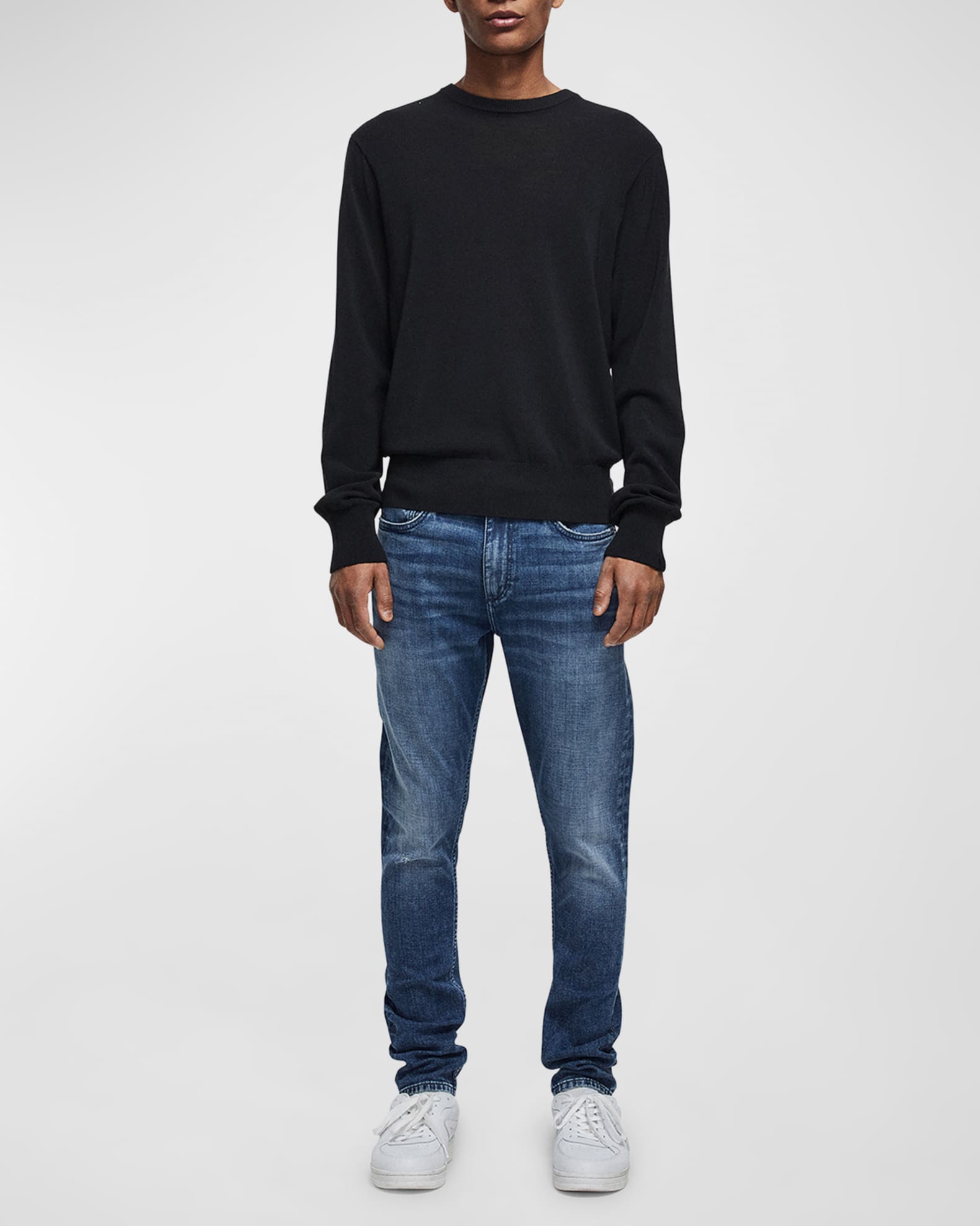 Rag & Bone Men's Fit 1 Skinny Fit Jeans Black Size 31