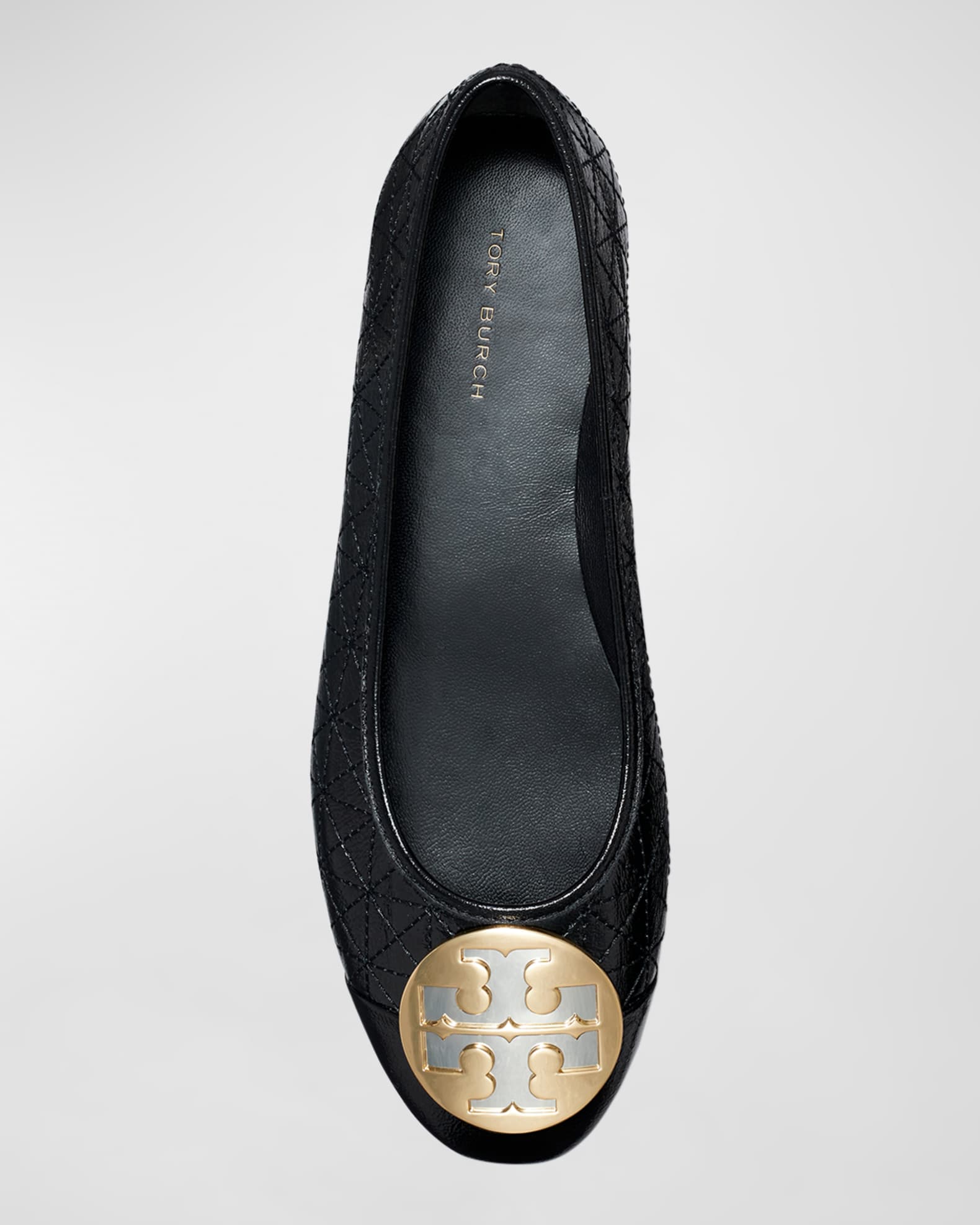 Elegantes Tory Burch Ballerina Fotos