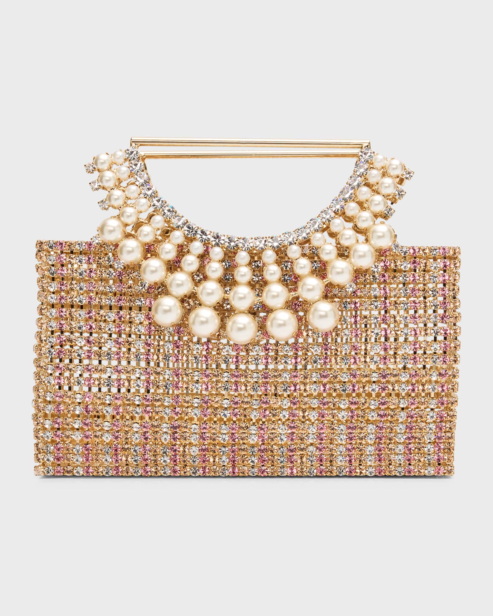 Luxury Tassel-Studded Pearl Women Party Clutch Bag Wedding Beaded
