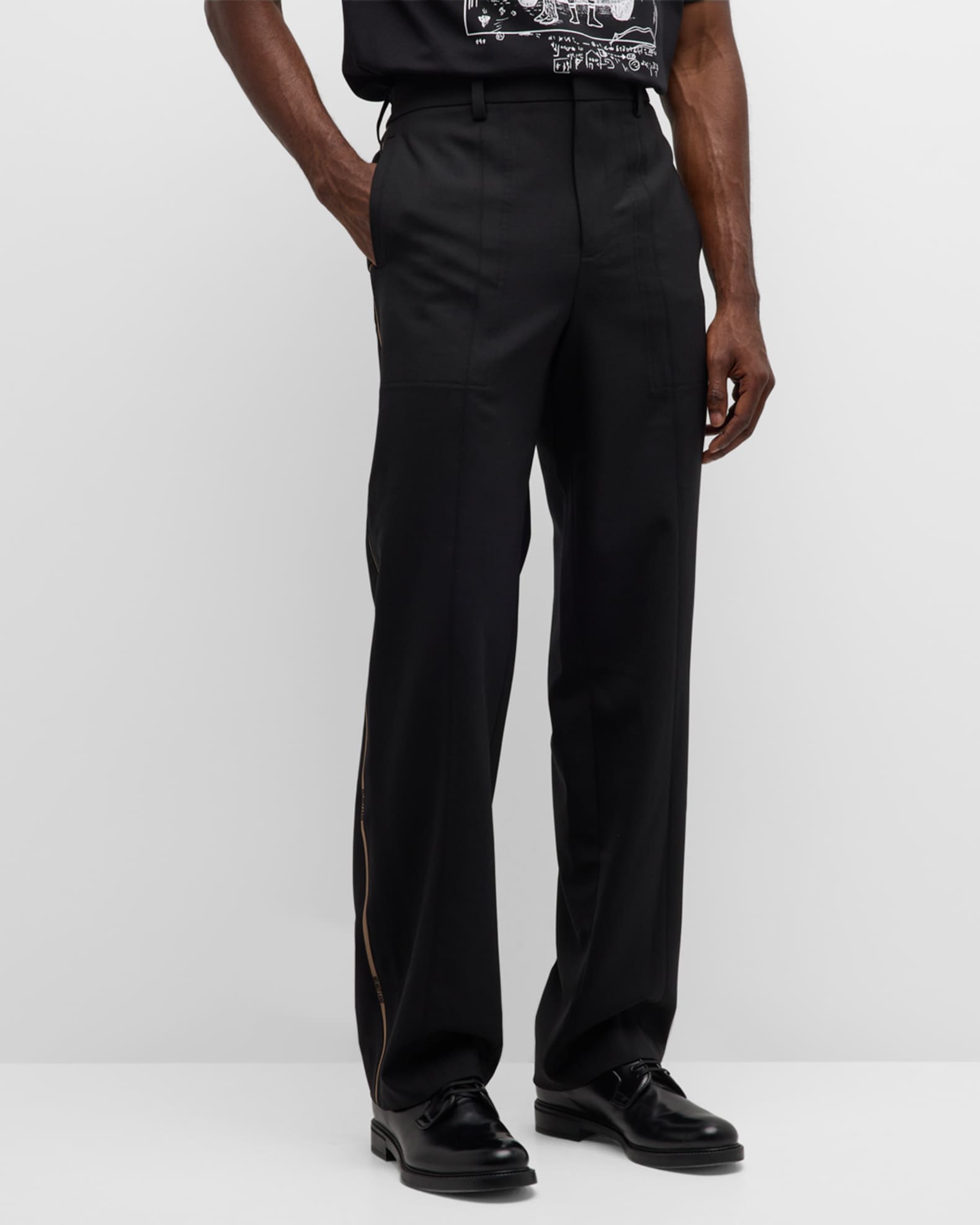 Stretch twill trousers