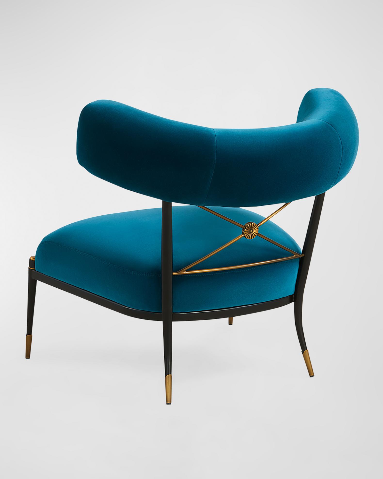 Jonathan Adler Rider Klismos Lounge Chair | Neiman Marcus
