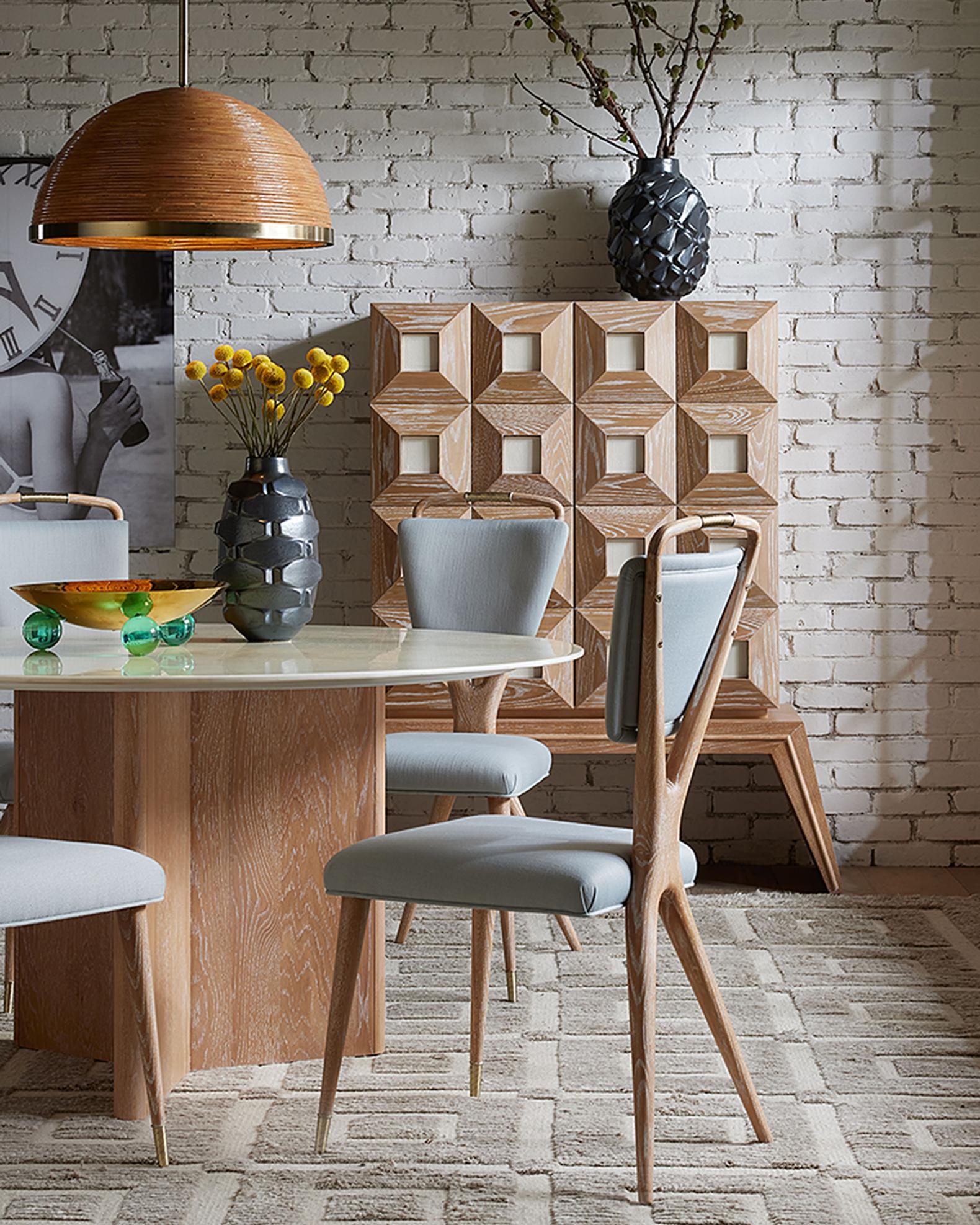 Jonathan Adler Torino X-Back Dining Chair | Neiman Marcus