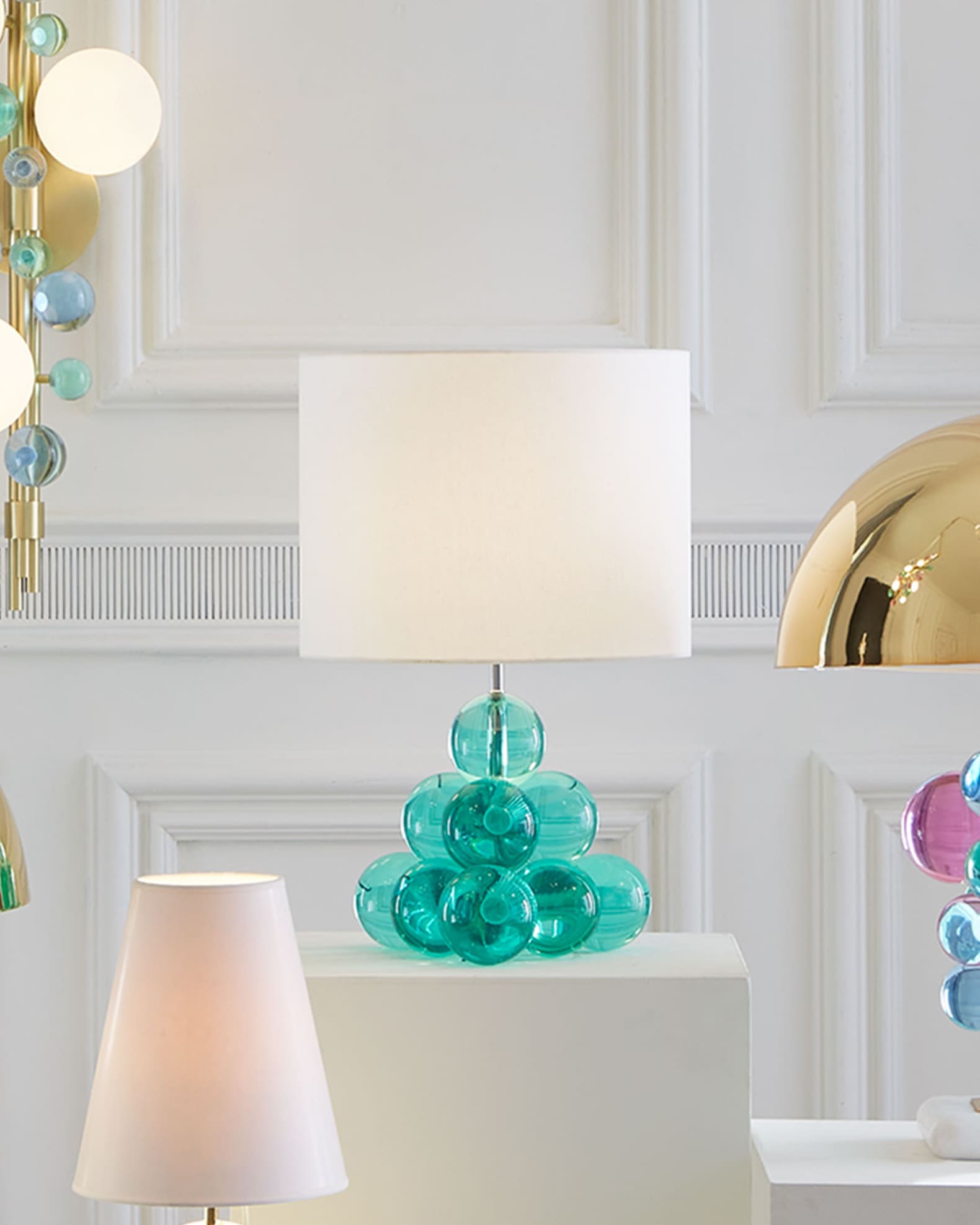 Globo Pyramid Table Lamp