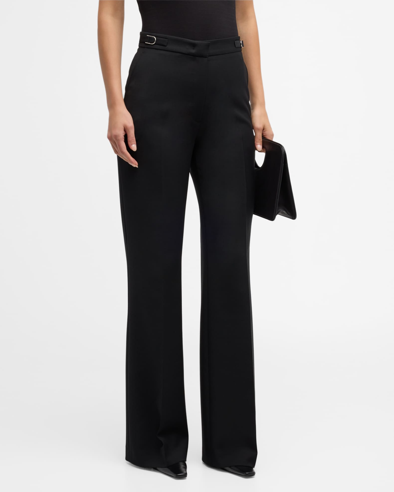 Vesta Wide-Leg Pants with Belted Detail 1