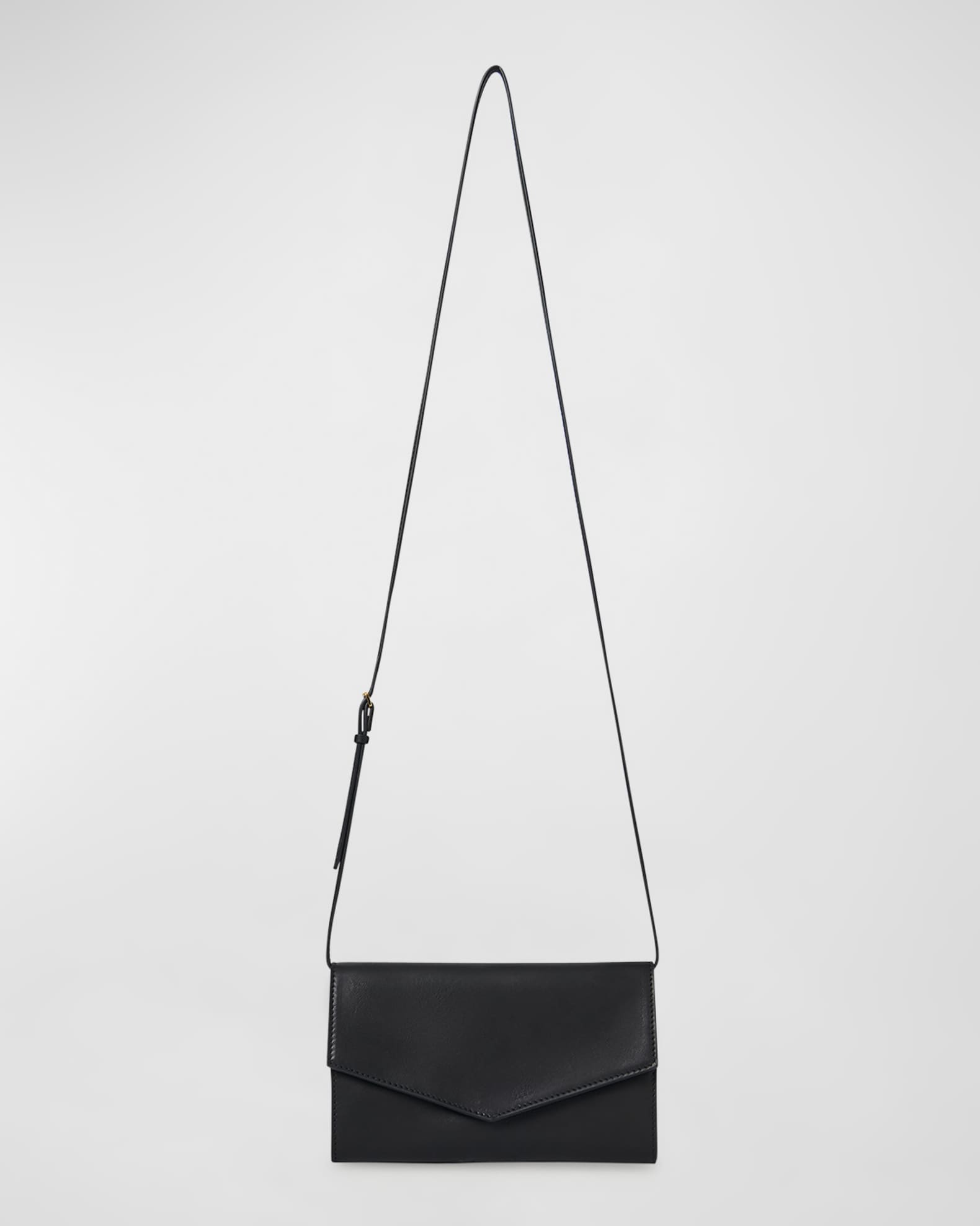 THE ROW Envelope Crossbody Bag in Napa Leather Neiman Marcus