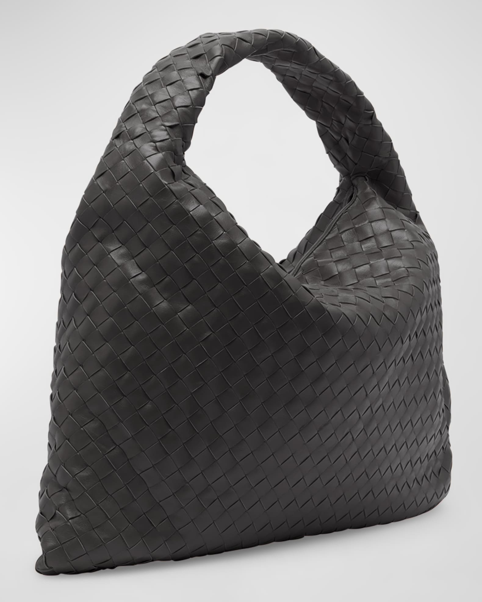 Bottega Veneta Hop Large Leather Tote Bag