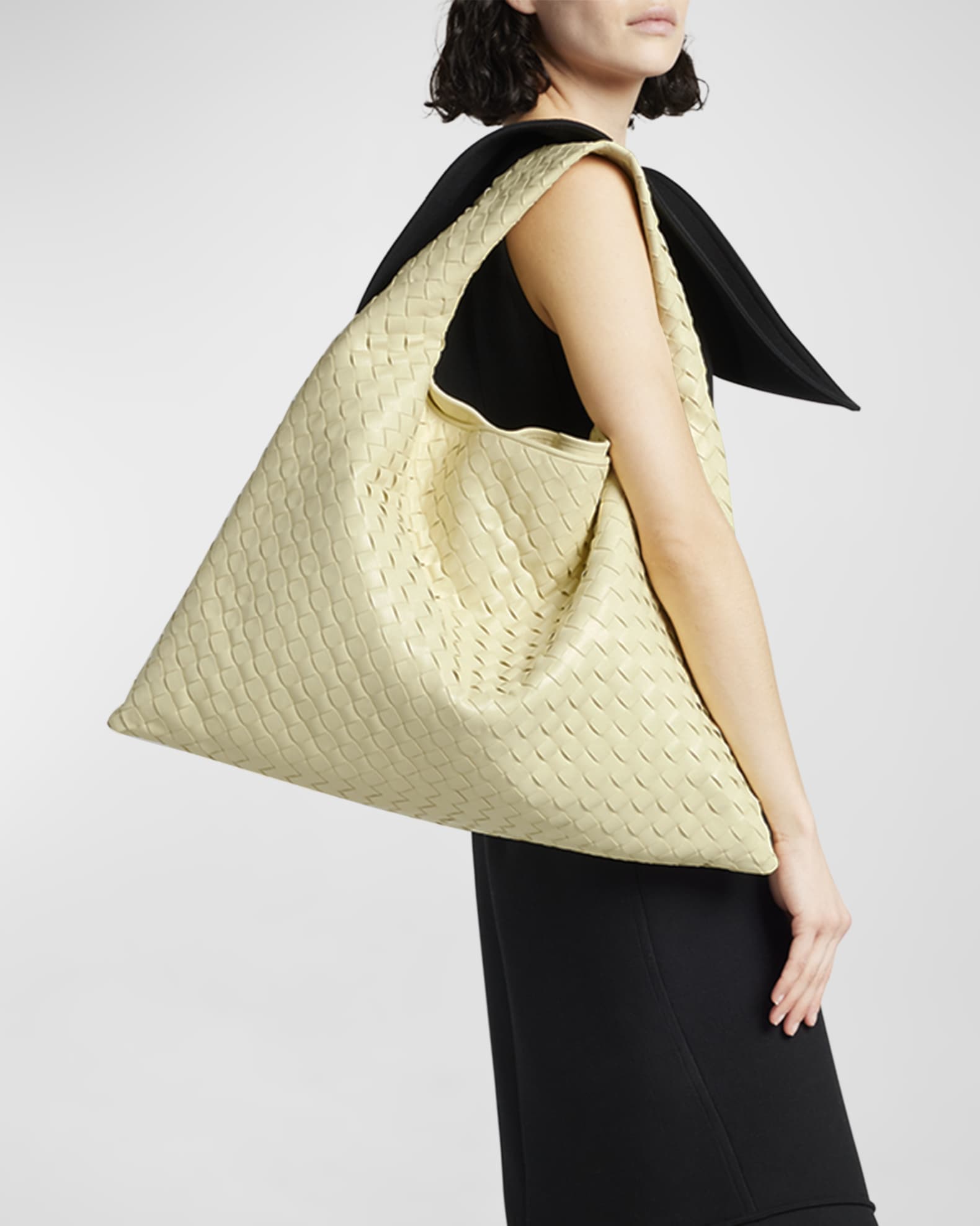 Bottega Veneta Large Hop Shoulder Bag | Neiman Marcus Bottega Veneta Large Hop Shoulder Bag | Neiman Marcus