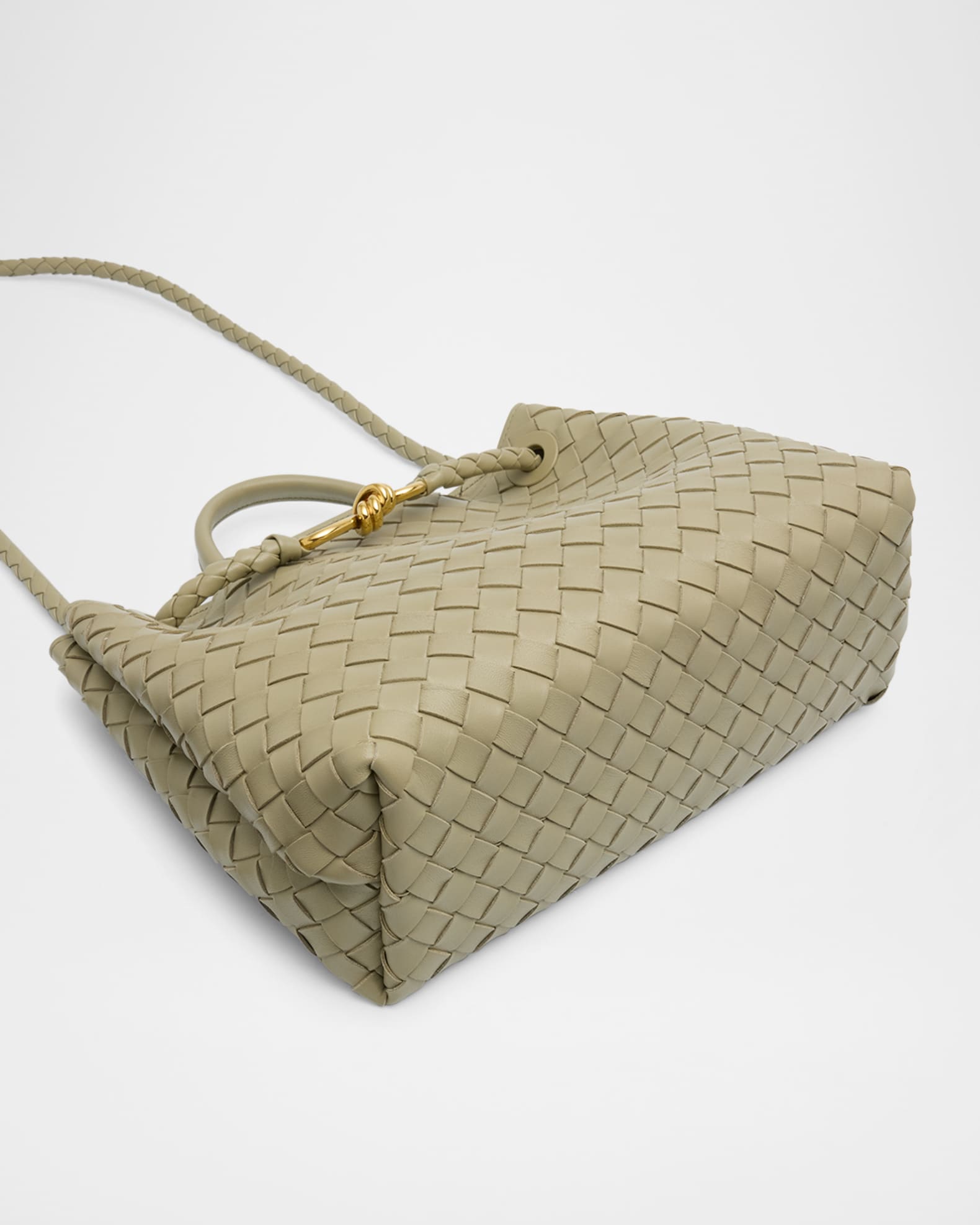 Bottega Veneta Andiamo Medium Top-Handle Bag | Neiman Marcus