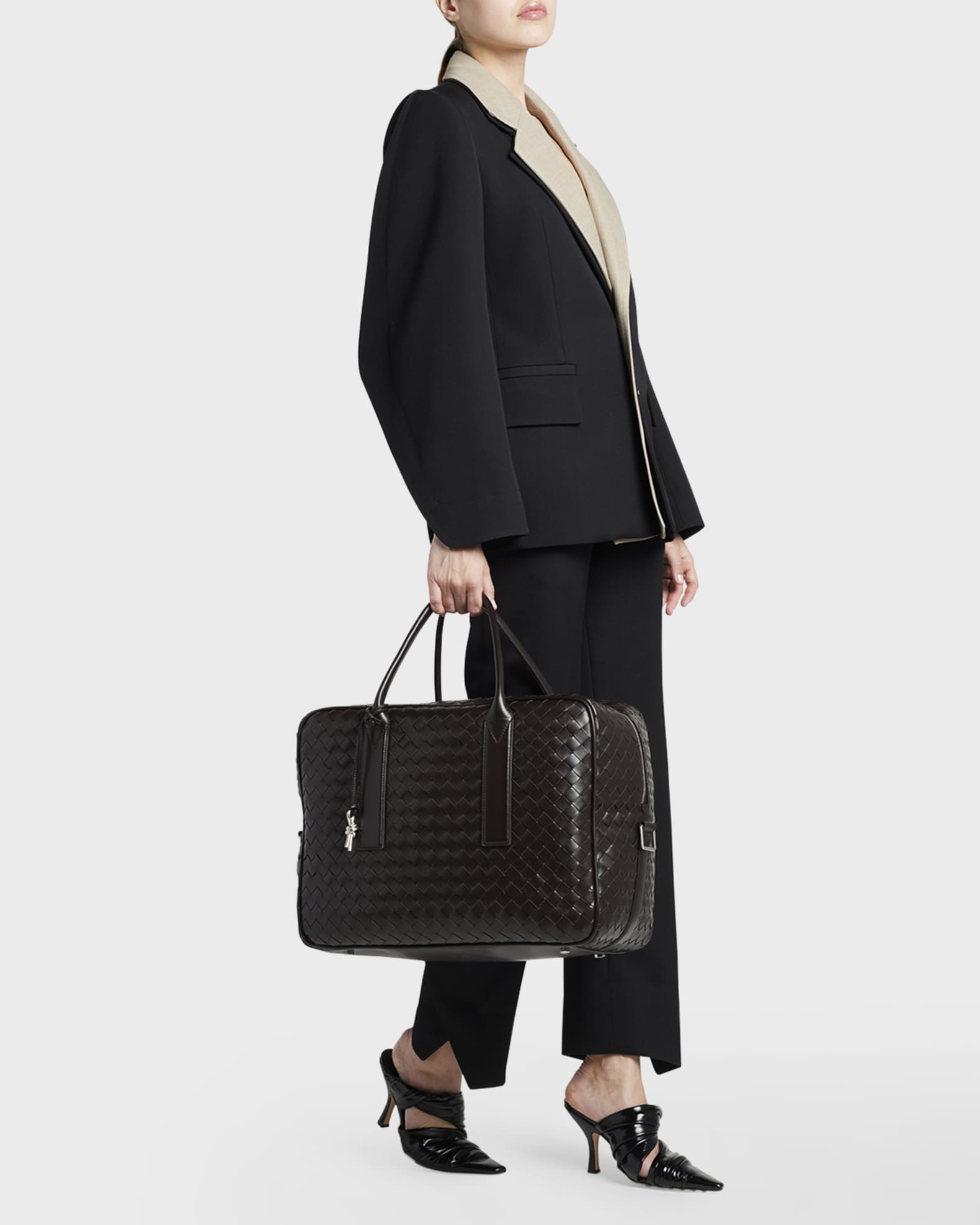Bottega Veneta Getaway Medium Weekender Bag | Neiman Marcus