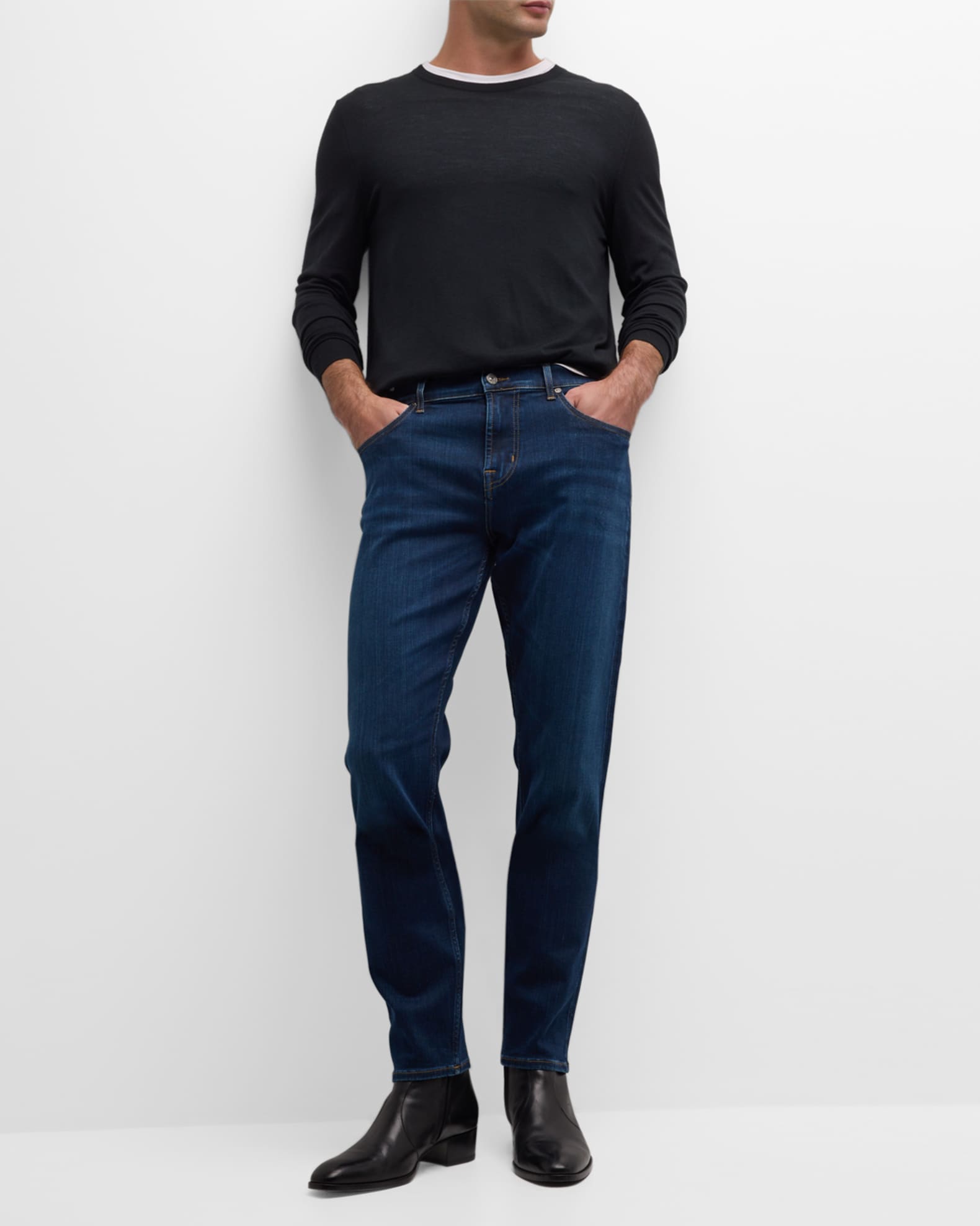 7 for all mankind Men's Adrien Tapered Jeans | Neiman Marcus
