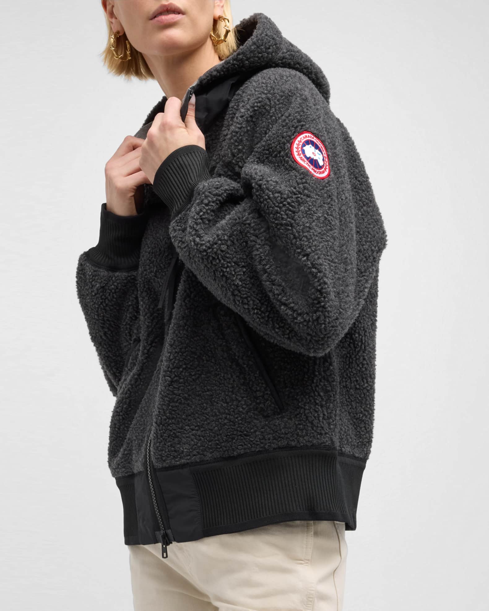 Simcoe fleece hoody top