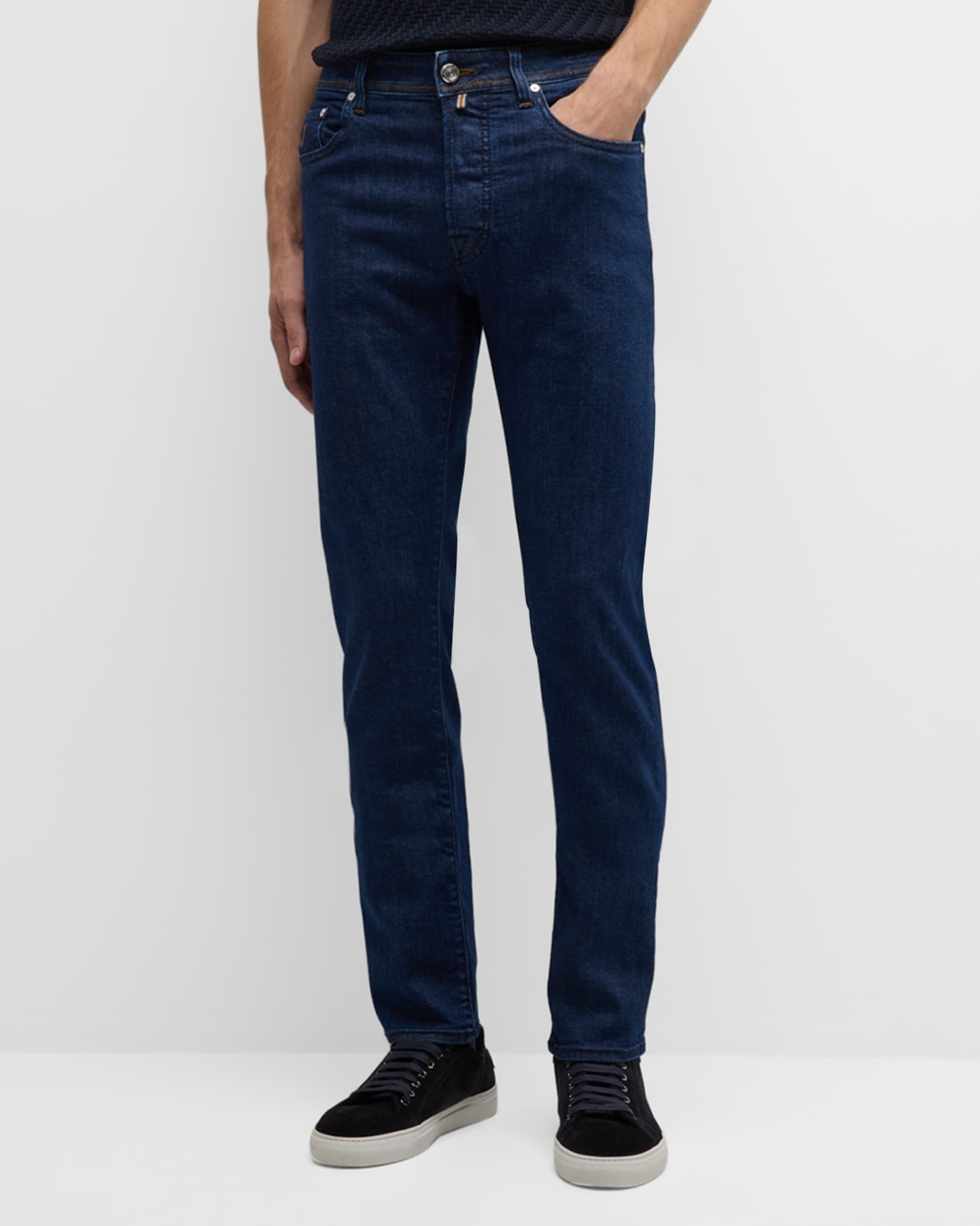 Jacob Cohen Men's Limited Edition Bard Slim Stretch Jeans | Neiman Marcus