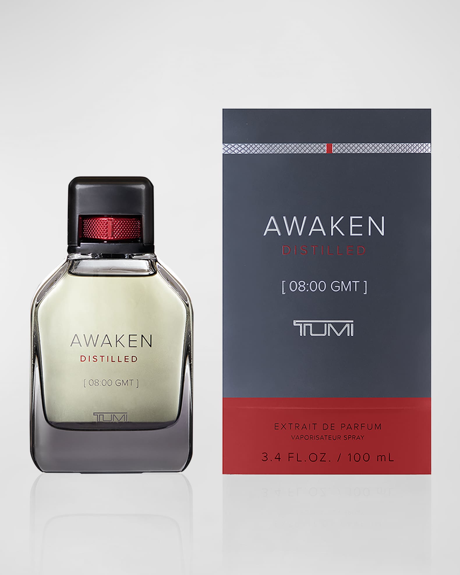 Tumi Awaken Distilled [08:00 GMT] Extrait De Parfum, 3.4 oz