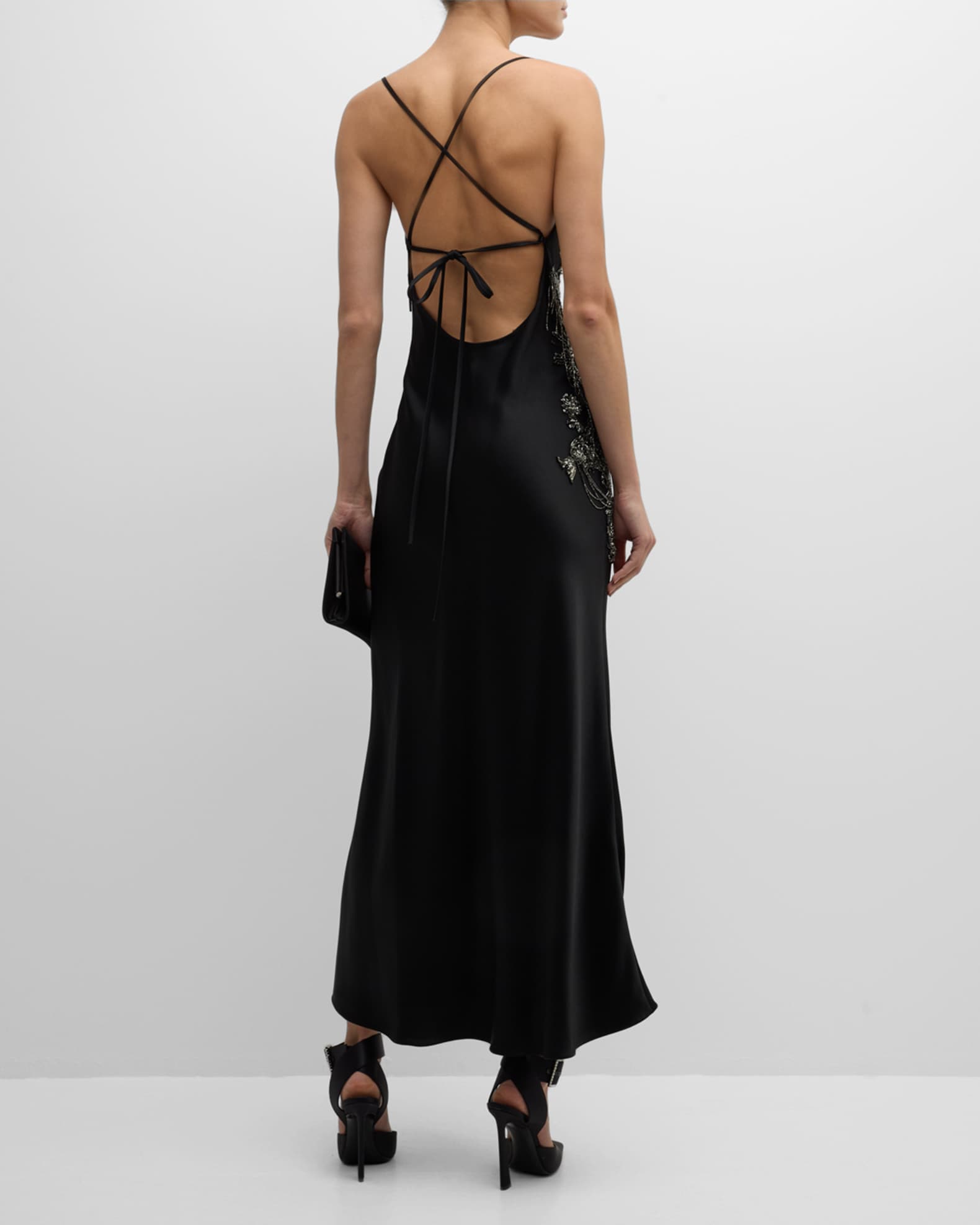 Jason wu caramel slip gown best sale