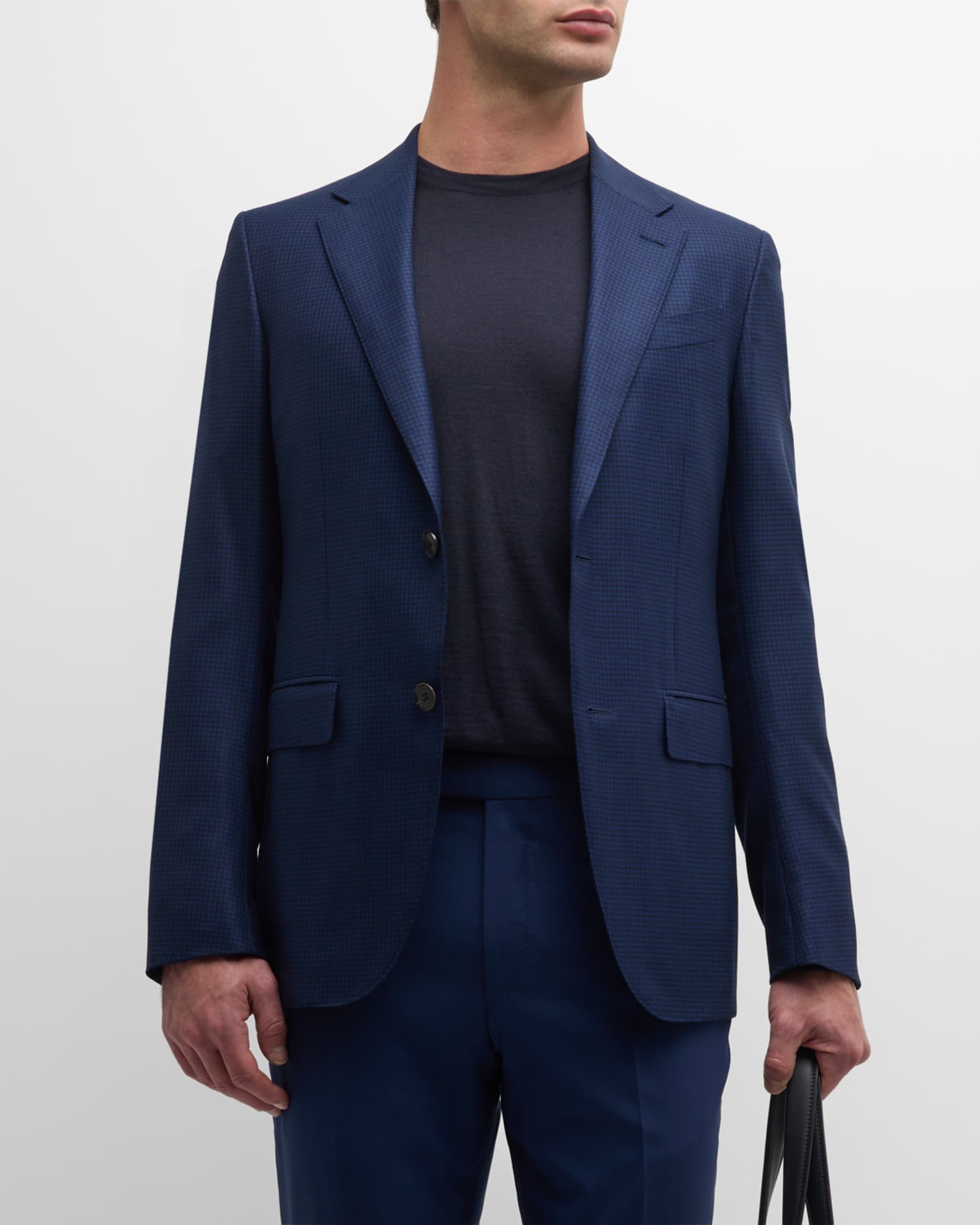 Men's 15milmil15 Wool Check Sport Coat