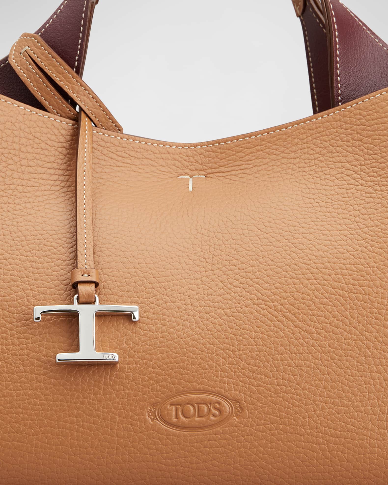 Tod's Micro Apa Leather Top-Hande Bag | Neiman Marcus
