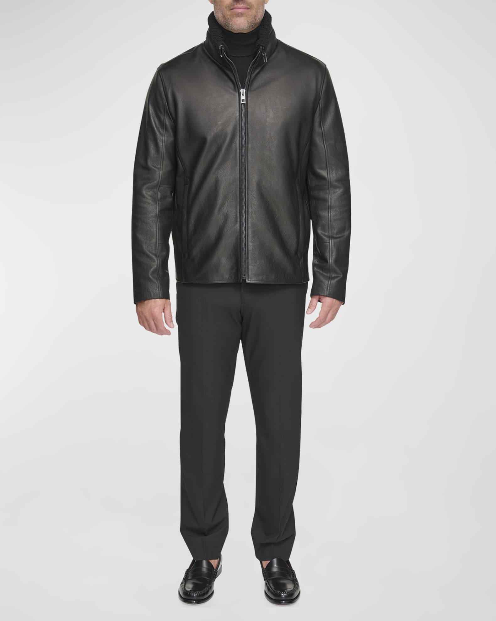 Neiman marcus discount mens leather jacket