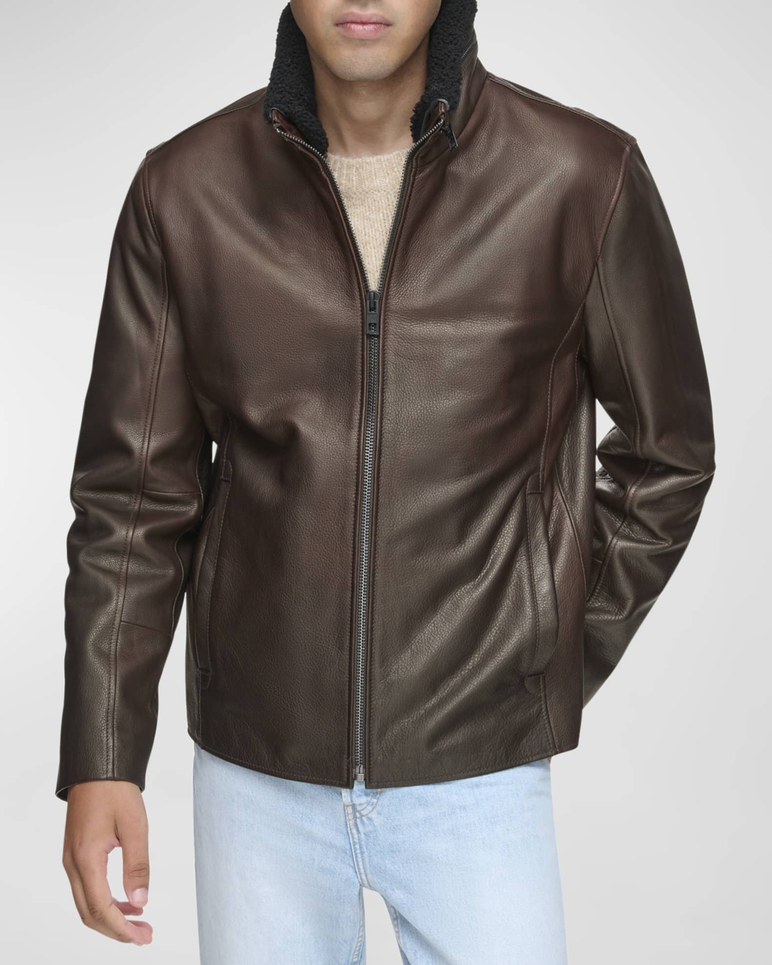 Andrew marc lillie sales satin down bomber