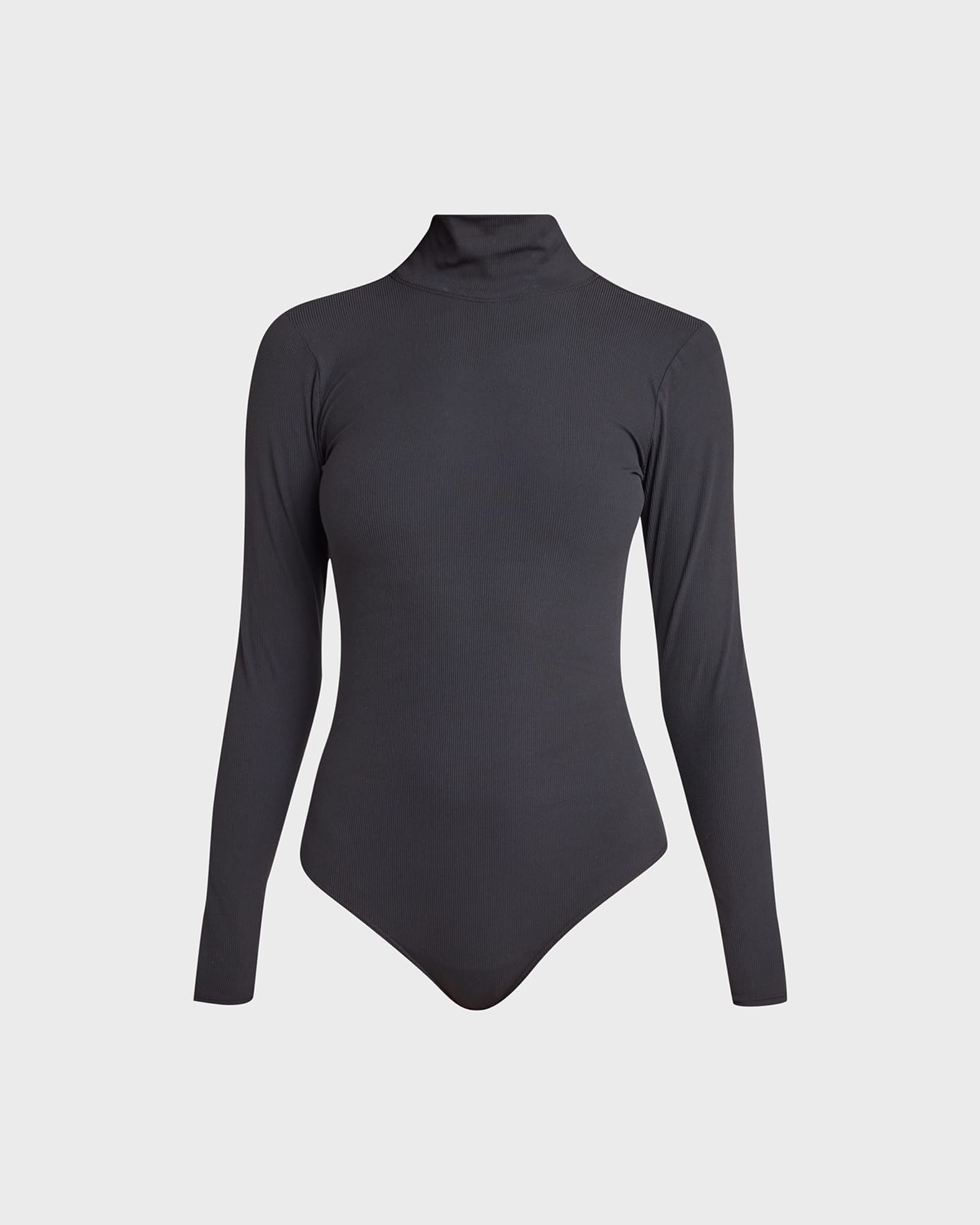 Spanx Suit Yourself Ribbed Long-Sleeve Turtleneck Bodysuit
