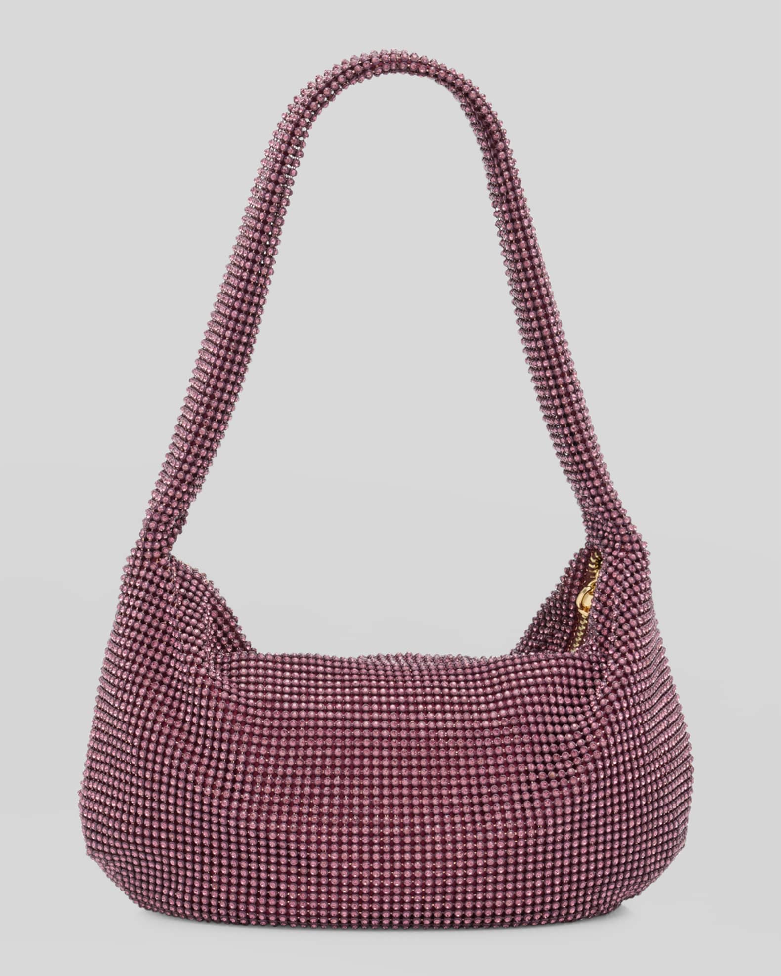 Farrah Crystal Hobo Shoulder Bag 0