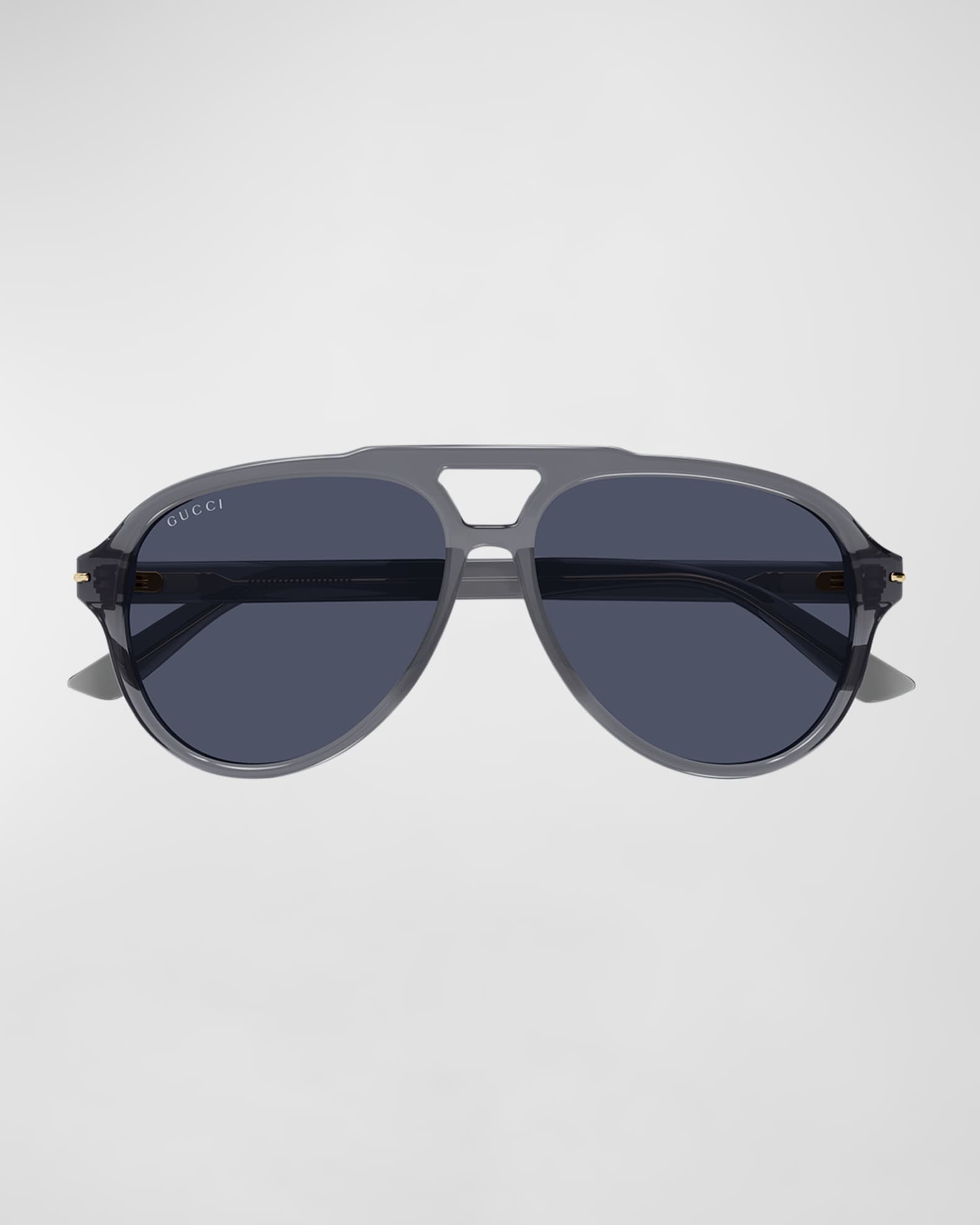 Gucci Men's GG1443Sm Acetate Aviator Sunglasses Neiman Marcus