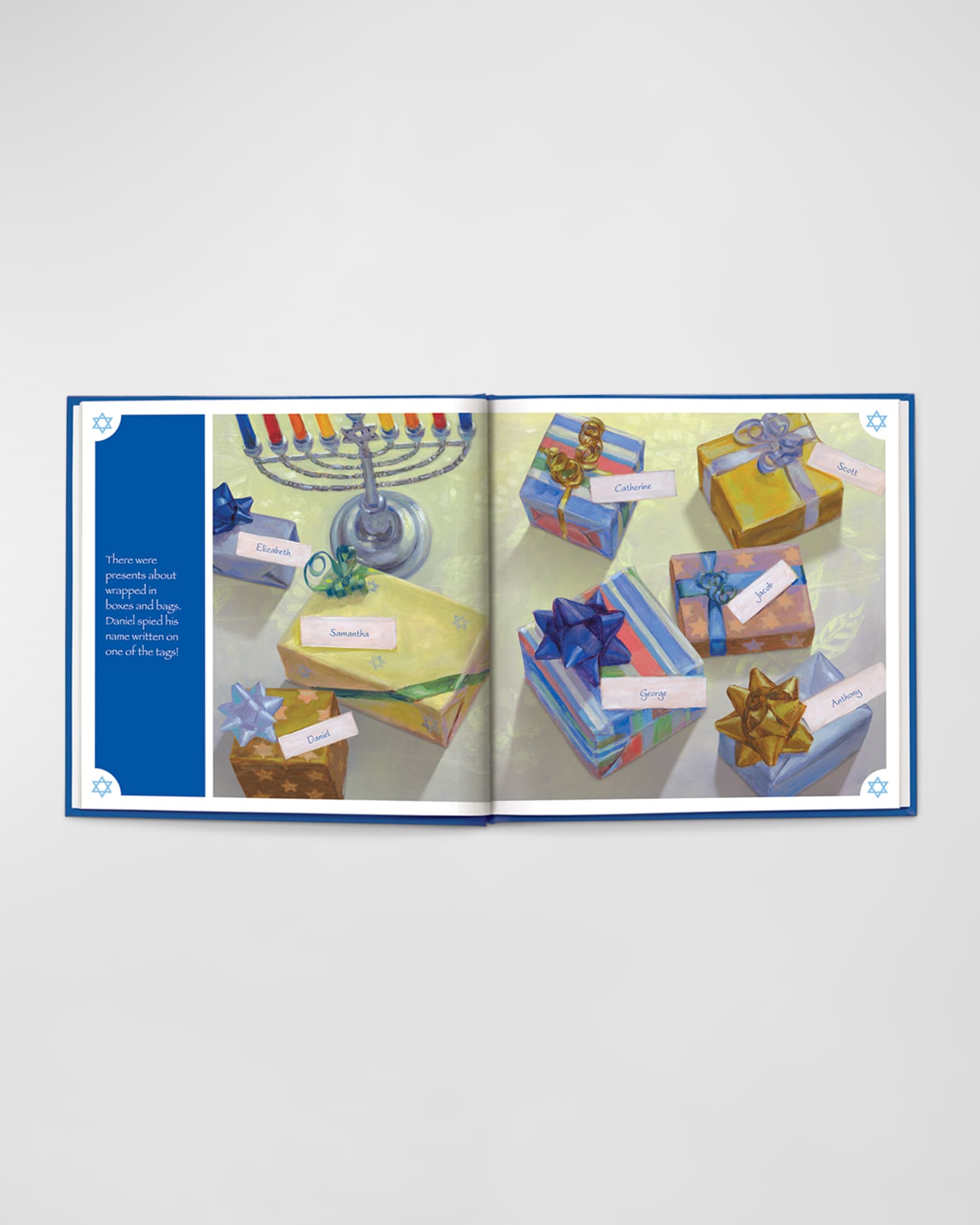 A Hanukkah Bear For Me Personalized Book with Bear Gift Set 1