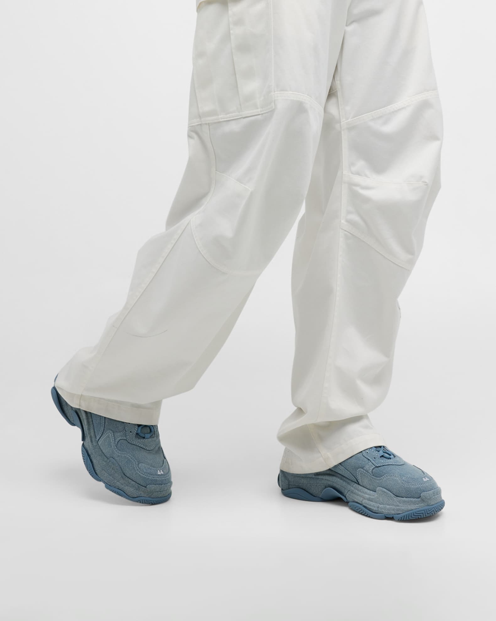 Men's Triple S Sneaker Denim 1