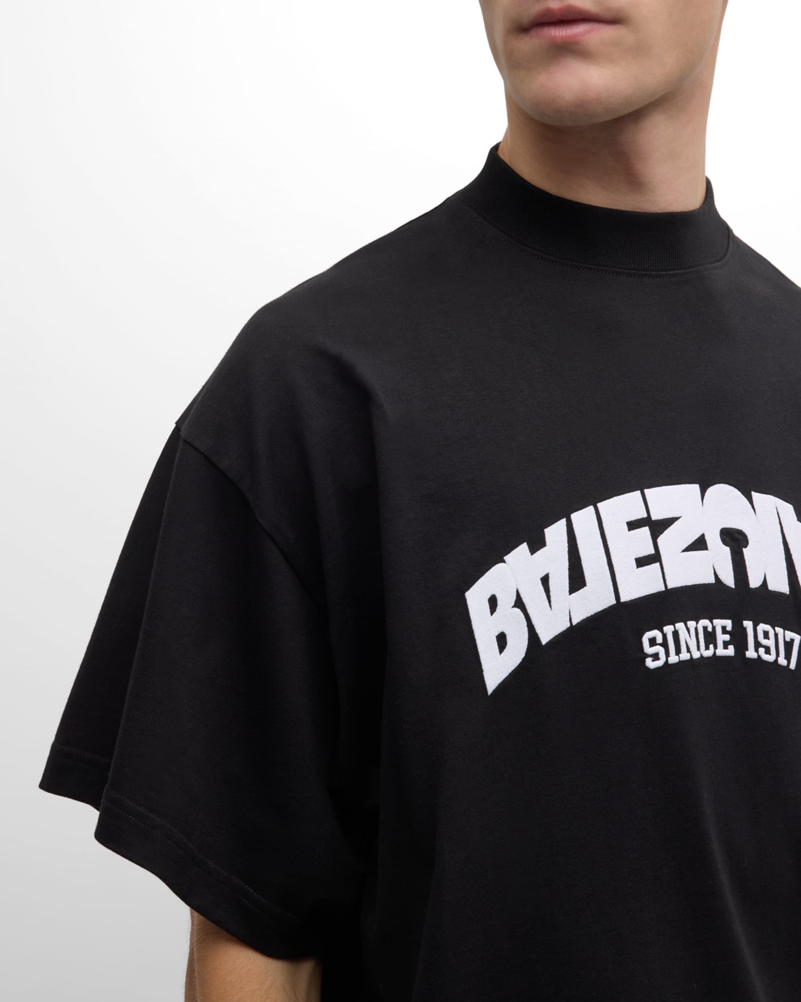 Balenciaga Back Flip T-Shirt Oversized | Neiman Marcus