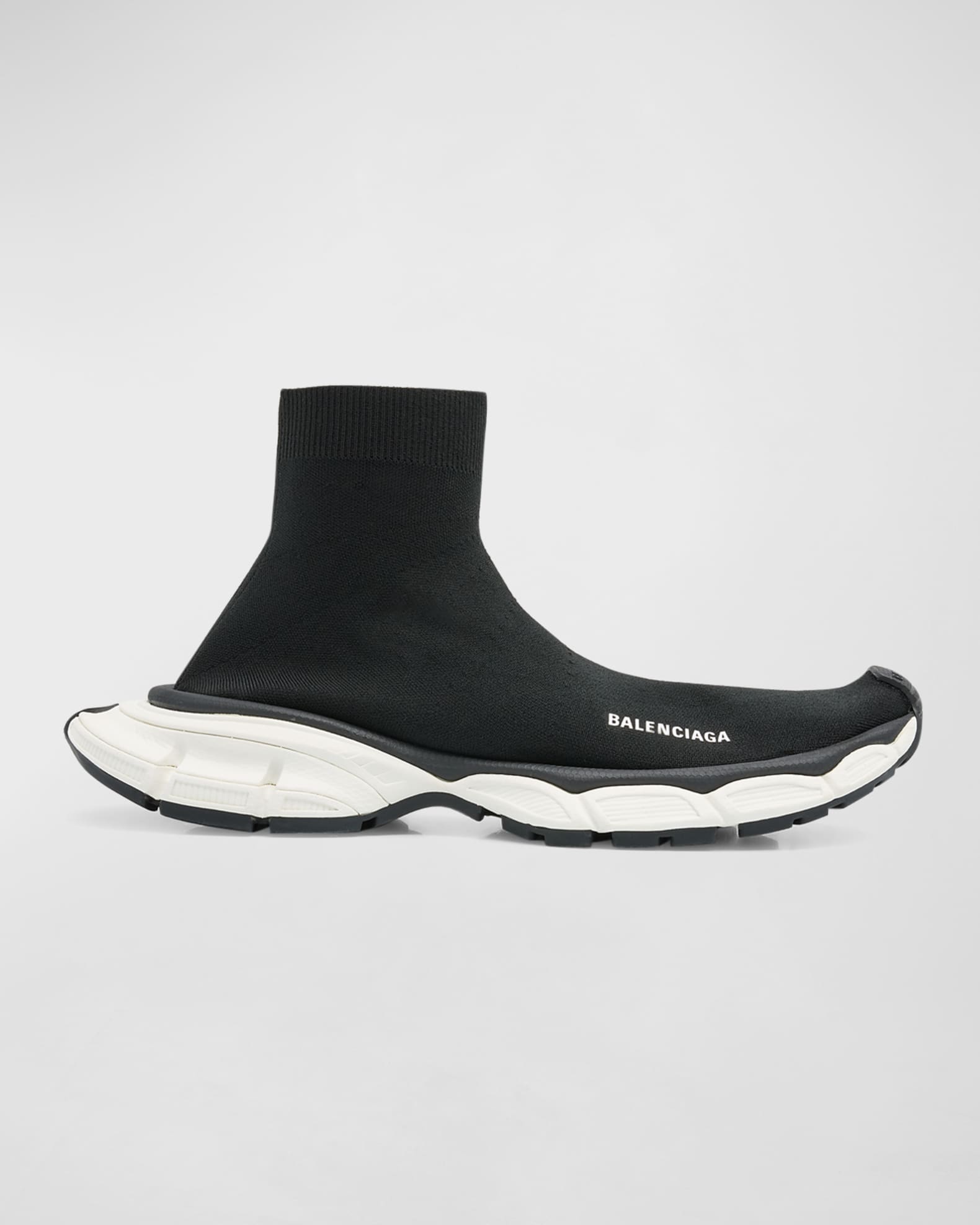 Balenciaga Men s 3XL Sock Recycled Knit Sneakers Neiman Marcus