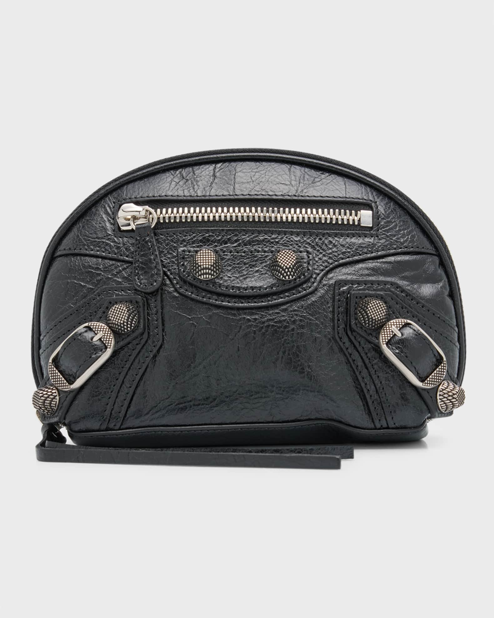 Balenciaga black pouch cheap