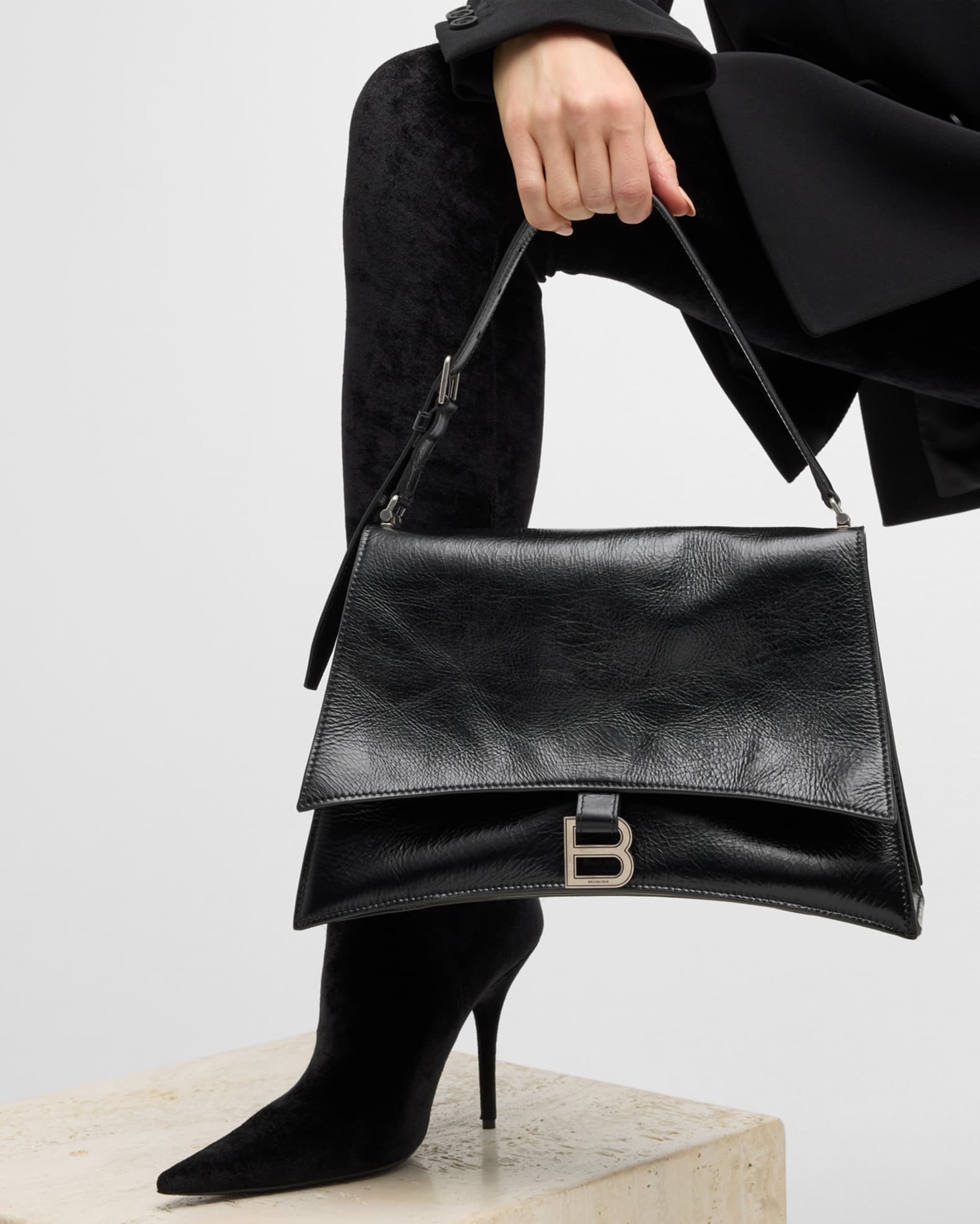 Balenciaga Crush Medium Sling Bag | Neiman Marcus