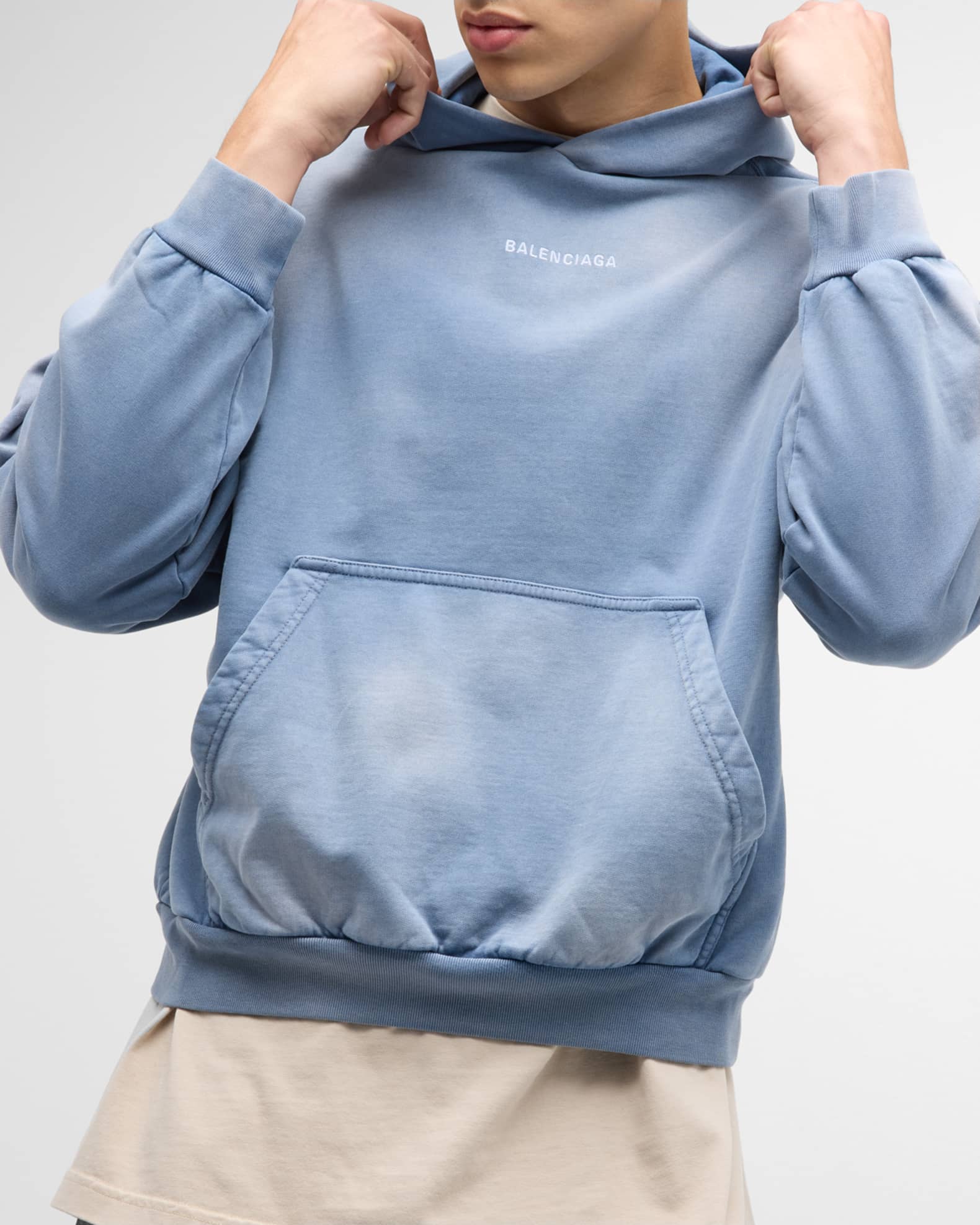 Men's Balenciaga Back Hoodie Medium Fit