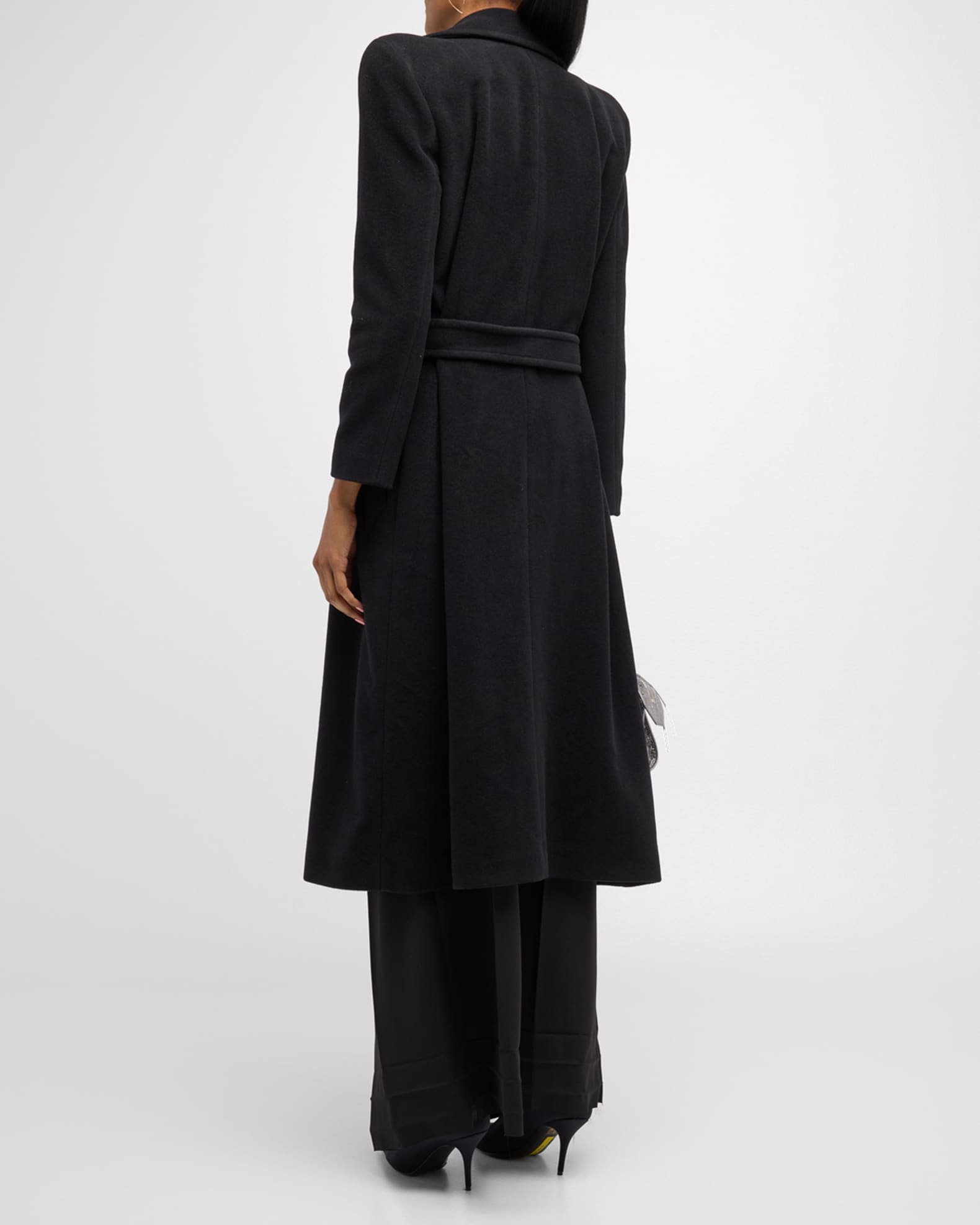 直営店*BALENCIAGA*ROUND SHOULDER フィットコート Balenciaga Round Shoulder Fitted Coat | Neiman Marcus