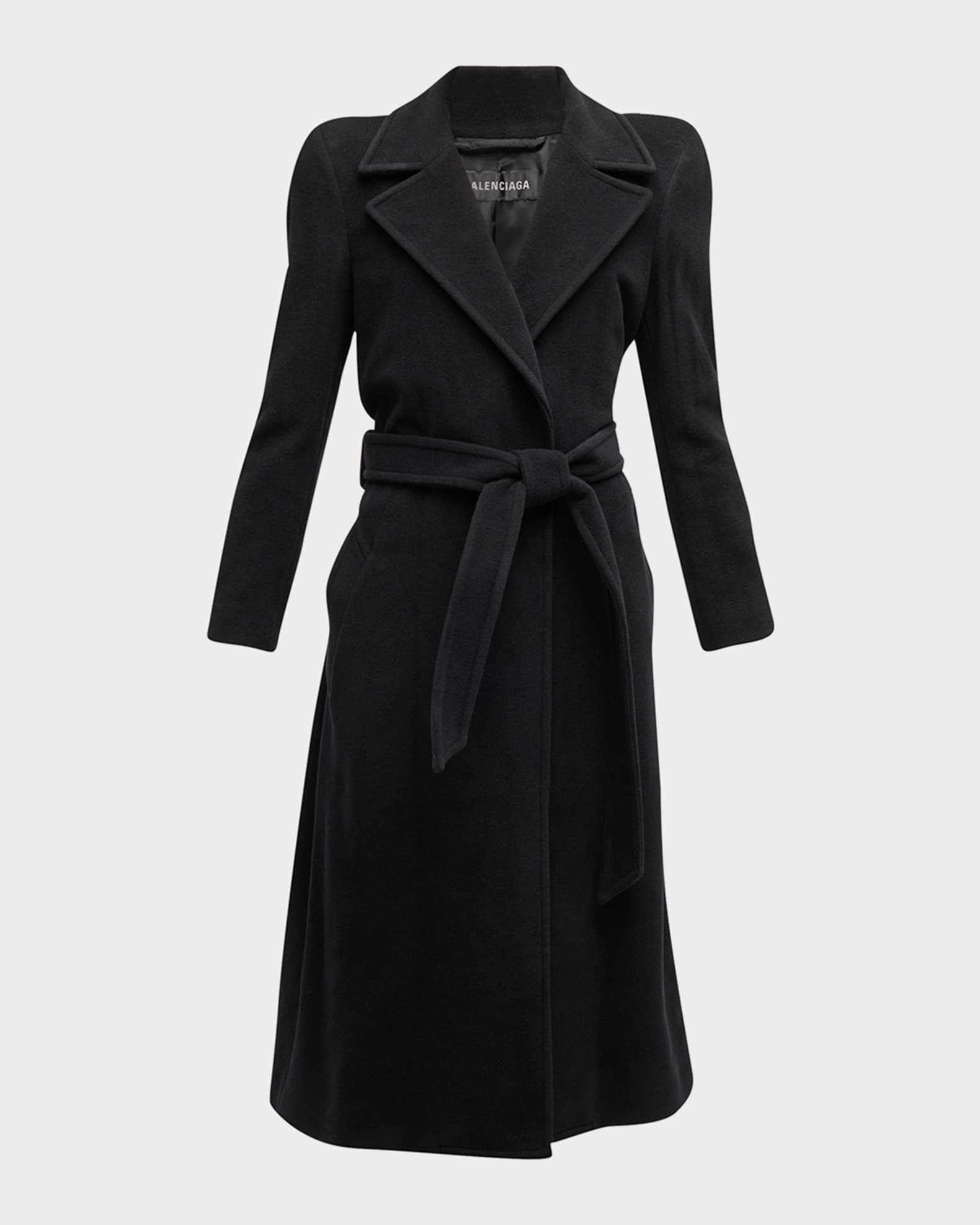 Cristóbal balenciaga cocktail coat in black lace over black silk faille cheap