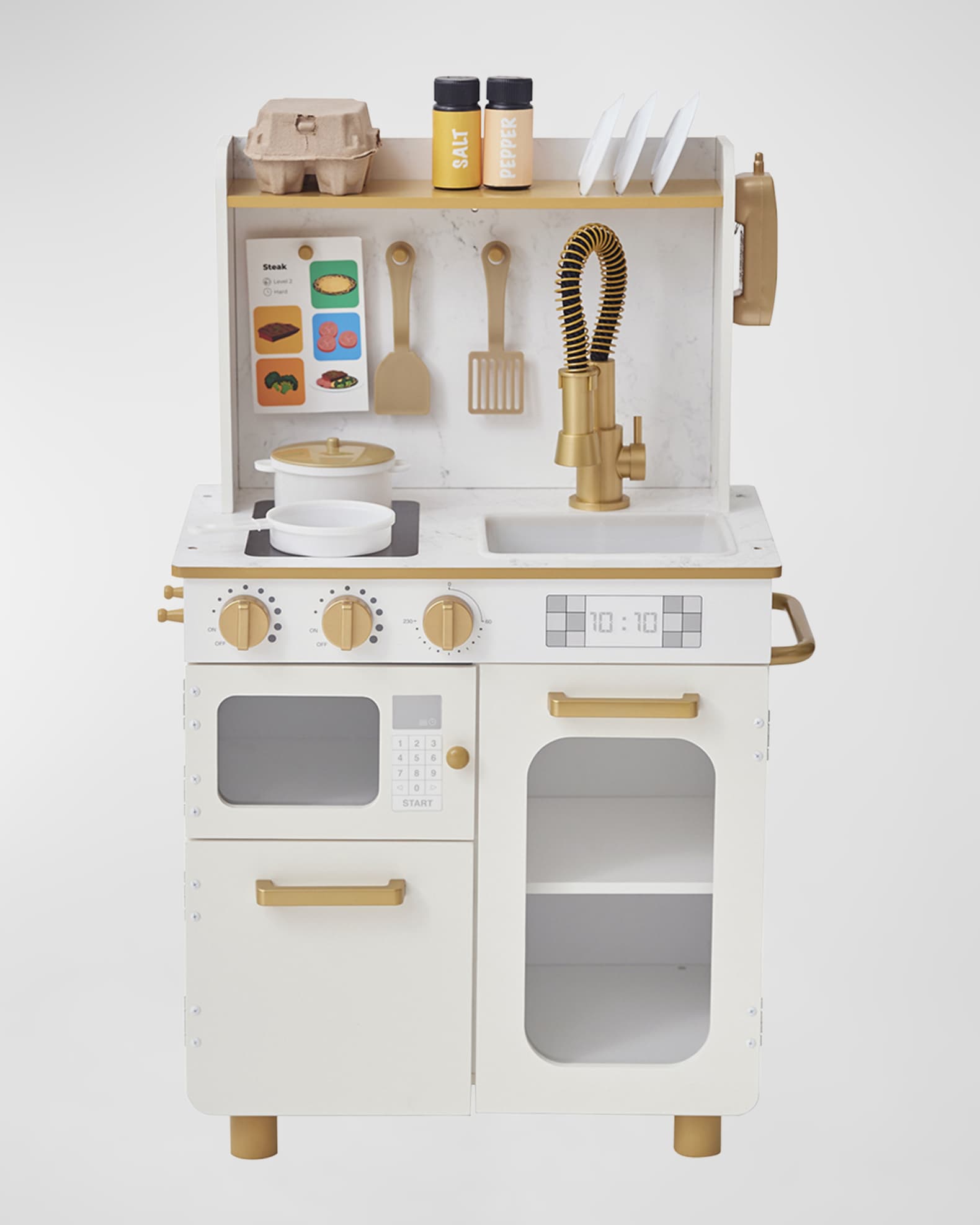 Kid's Little Chef Memphis Small Play Kitchen W/ Accessories 1